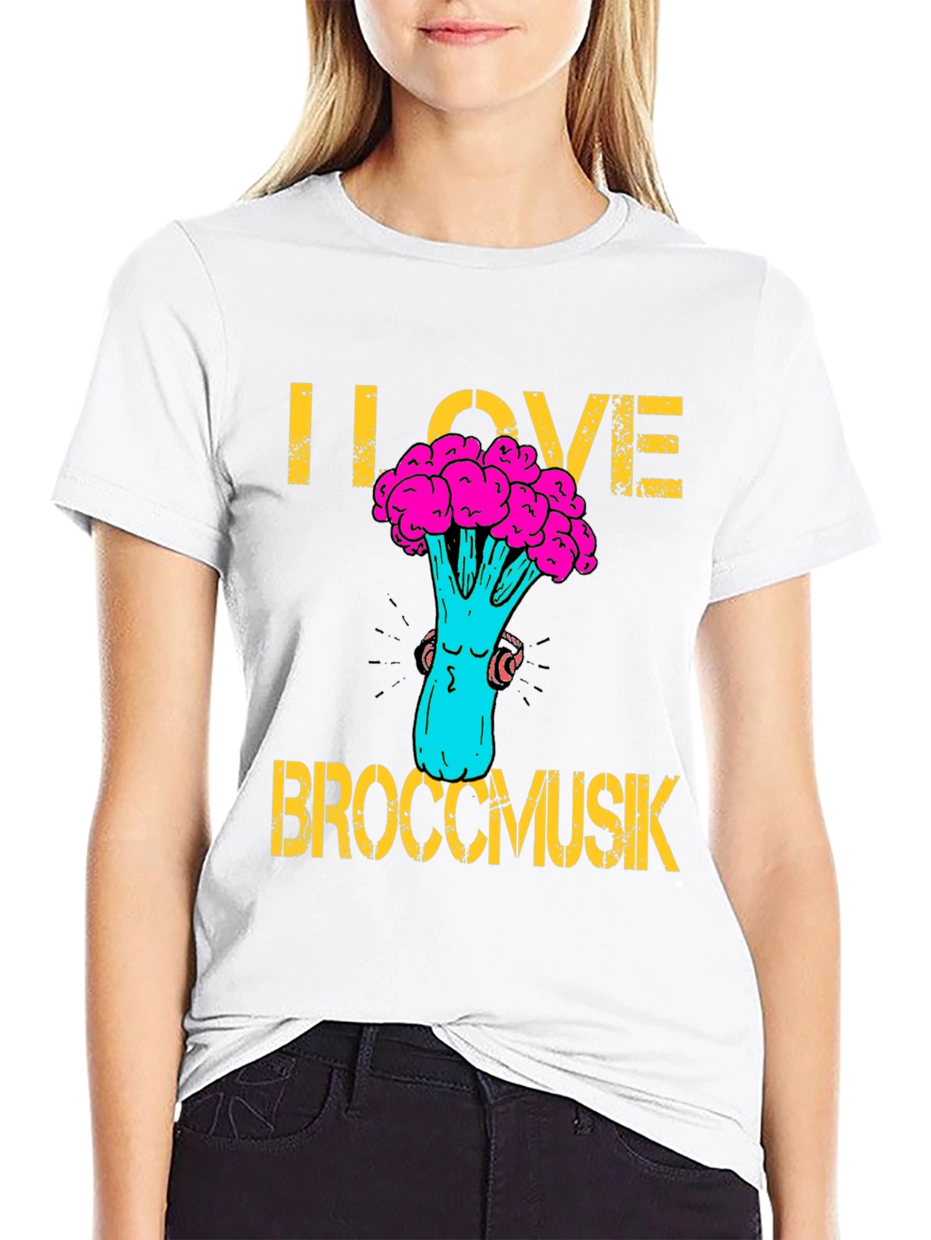 I Love Broccomusik T-Shirt
