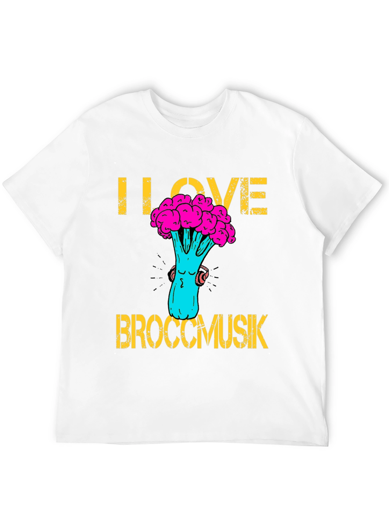 I Love Broccomusik T-Shirt