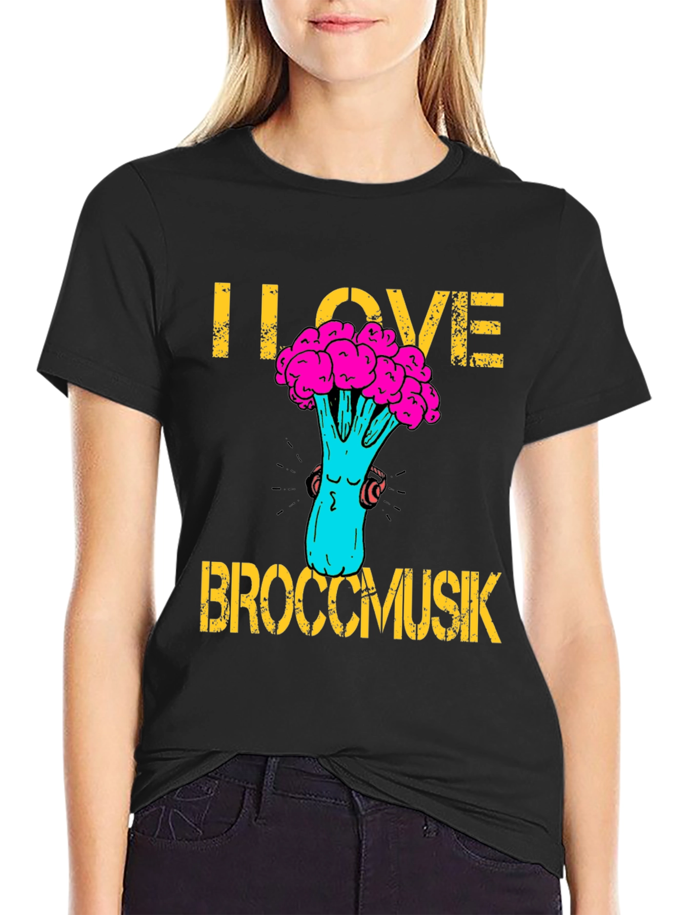 I Love Broccomusik T-Shirt