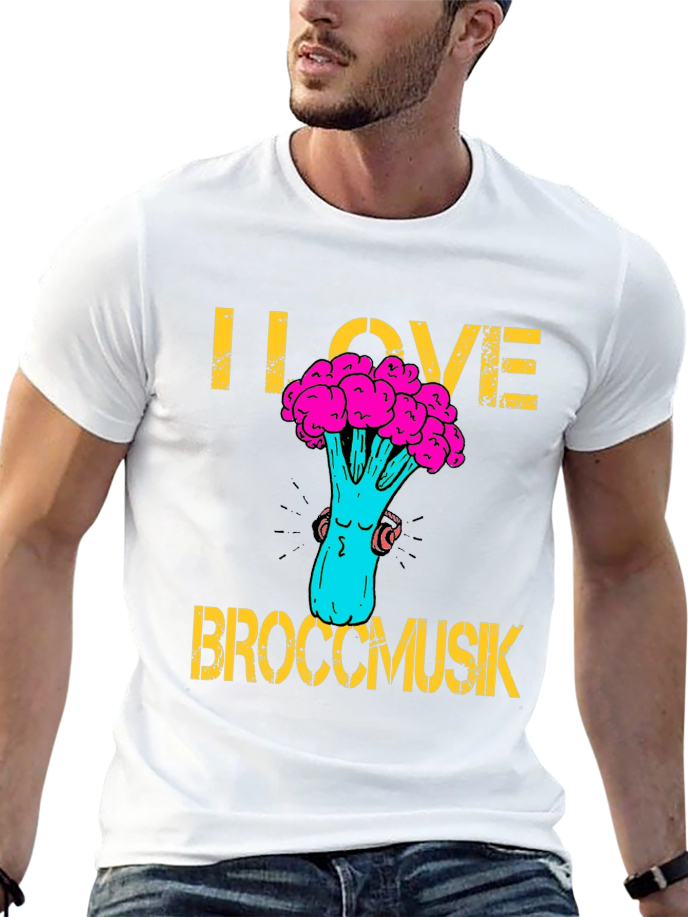 I Love Broccomusik T-Shirt
