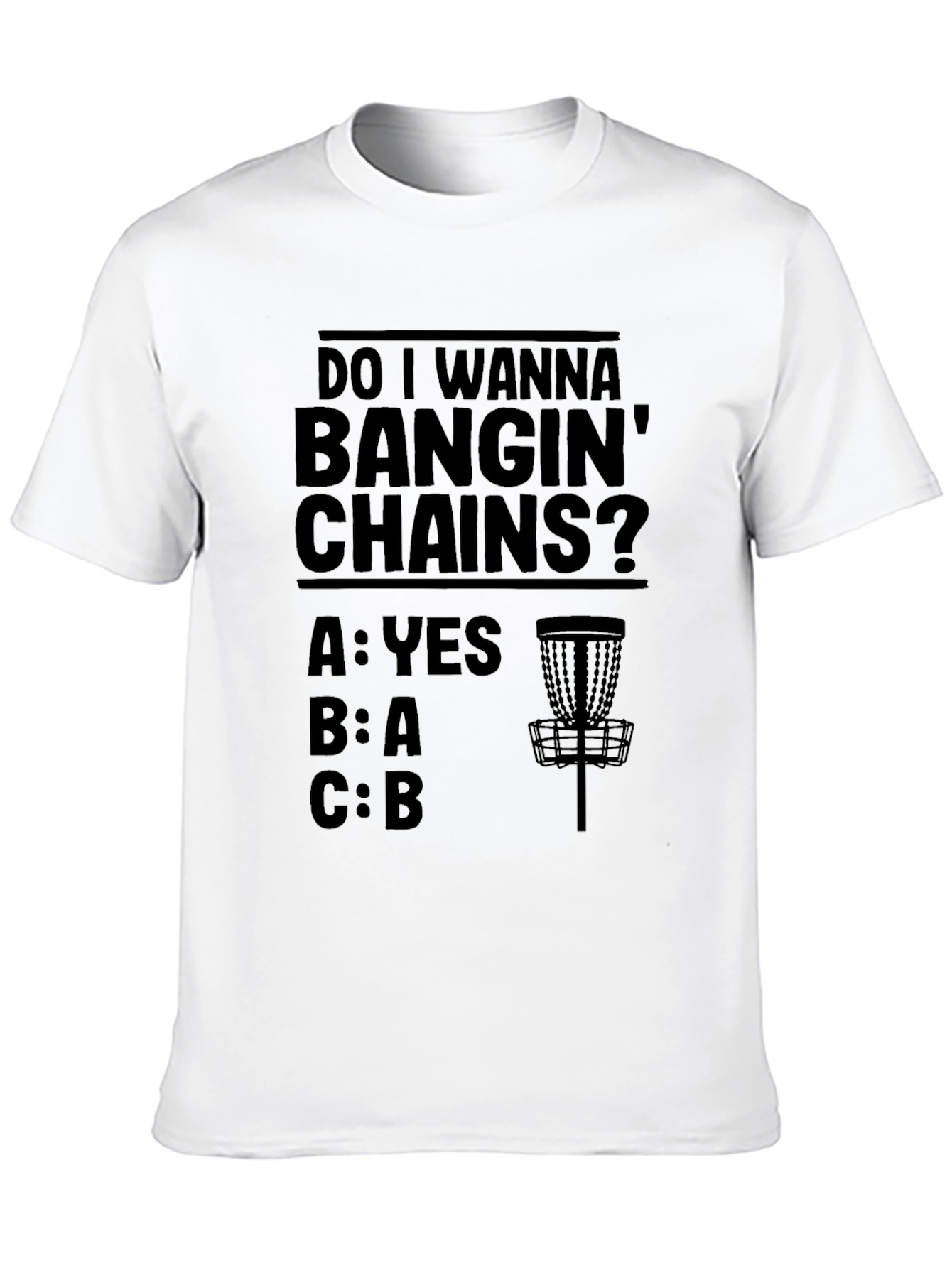 Banging Chains Disc Golf T-Shirt