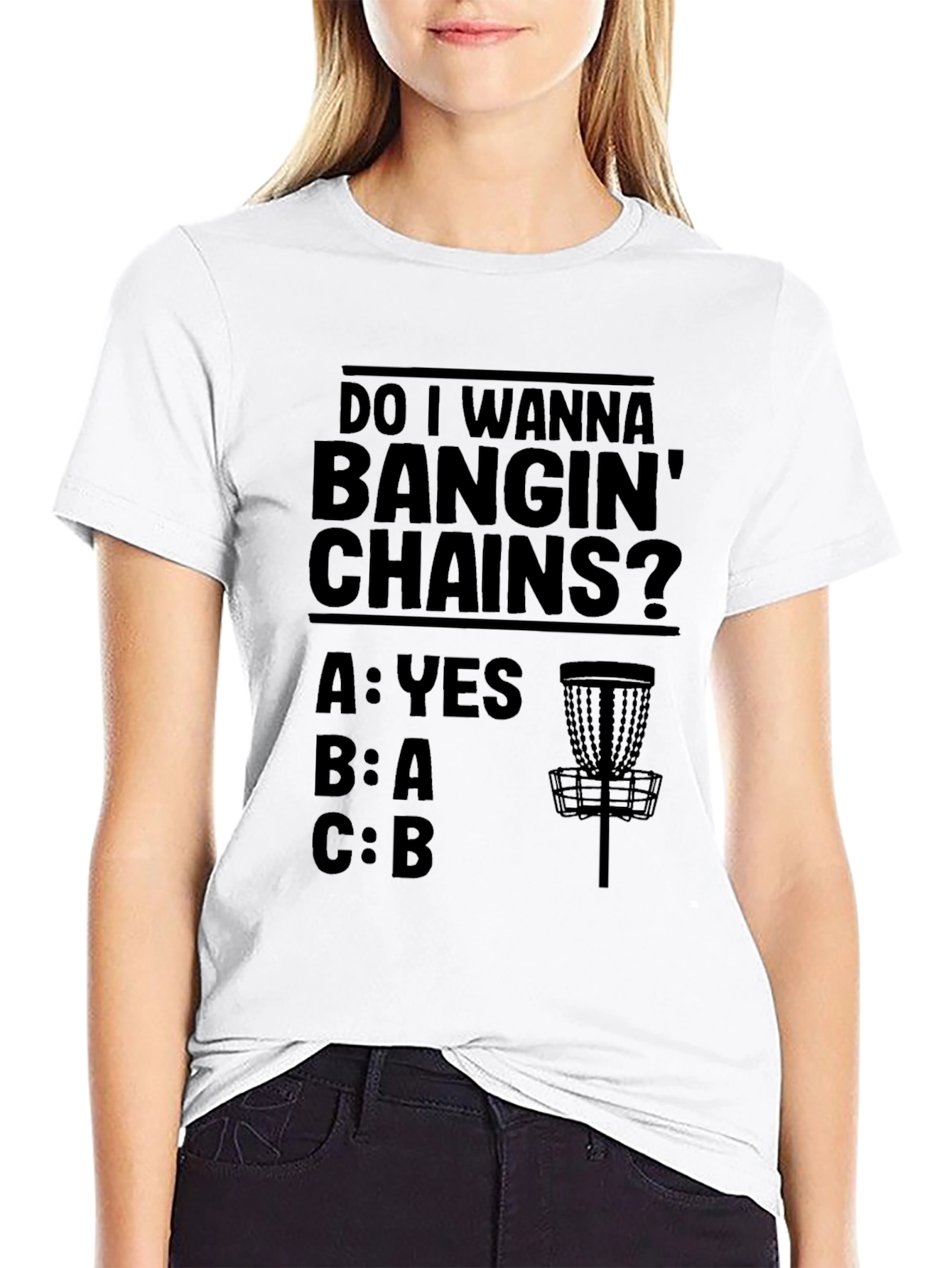 Banging Chains Disc Golf T-Shirt