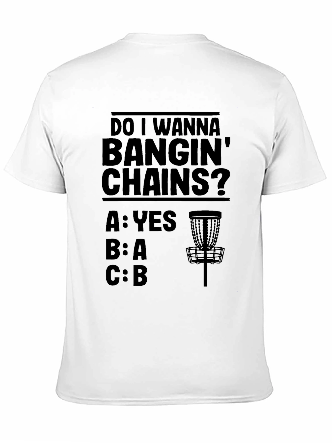 Banging Chains Disc Golf T-Shirt