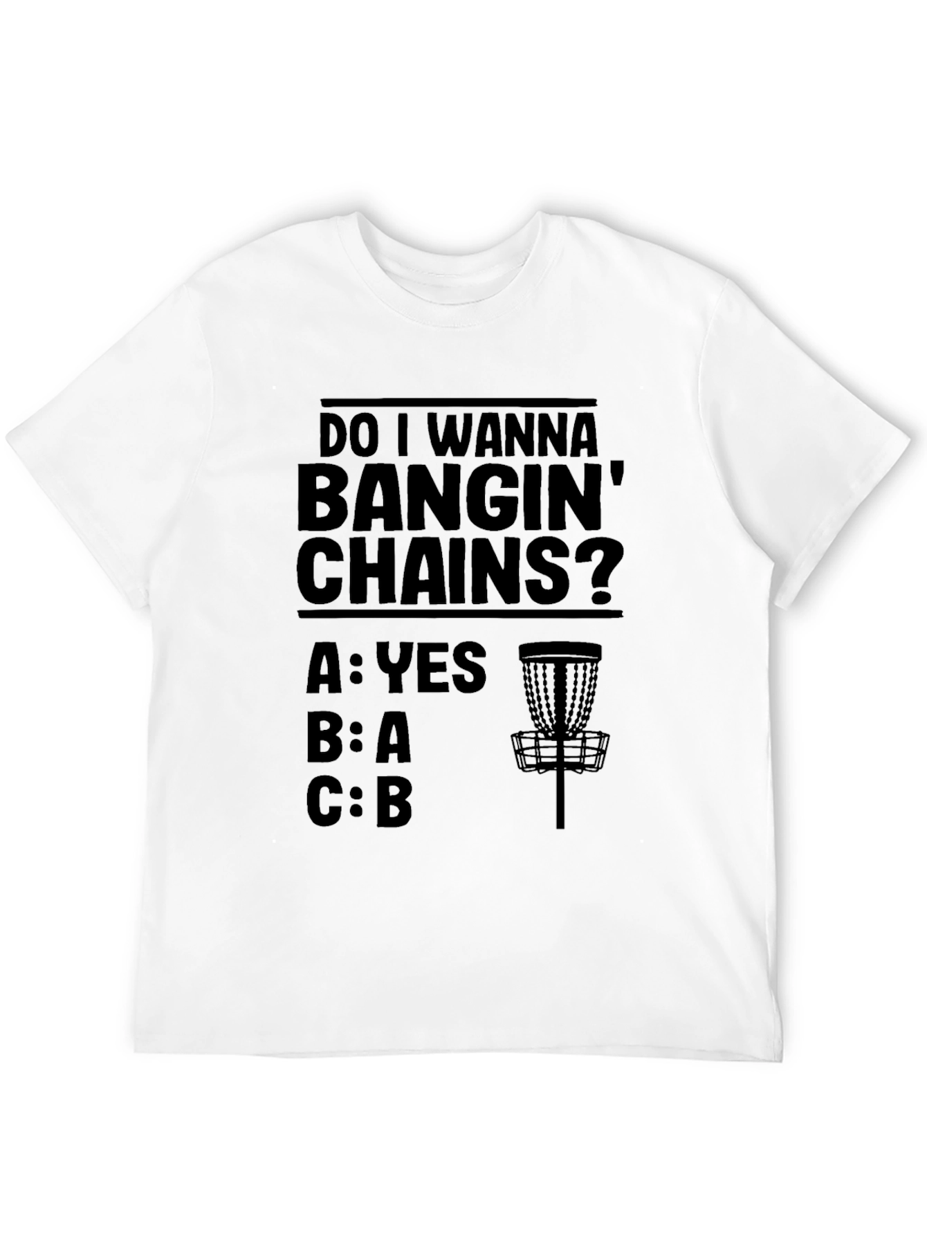 Banging Chains Disc Golf T-Shirt