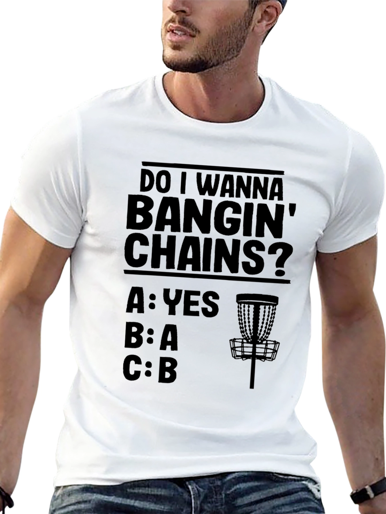 Banging Chains Disc Golf T-Shirt