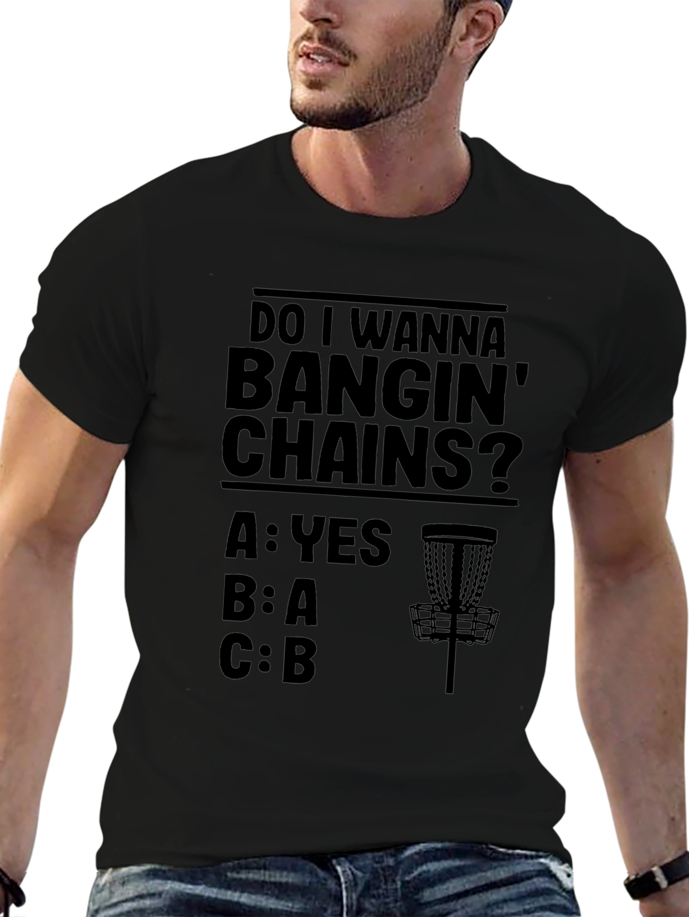 Banging Chains Disc Golf T-Shirt