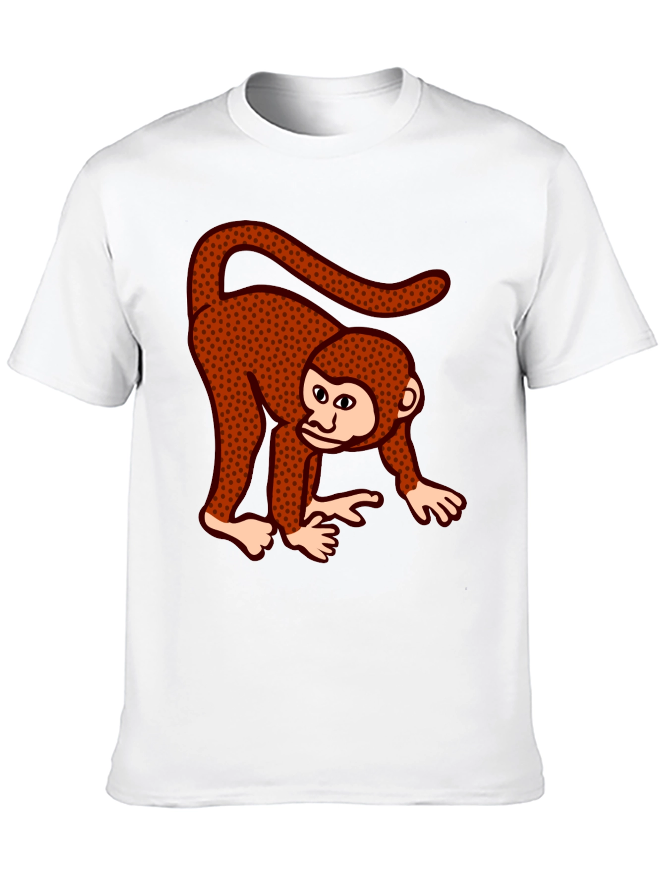 Funky Monkey Graphic T-Shirt - Casual Black Tee
