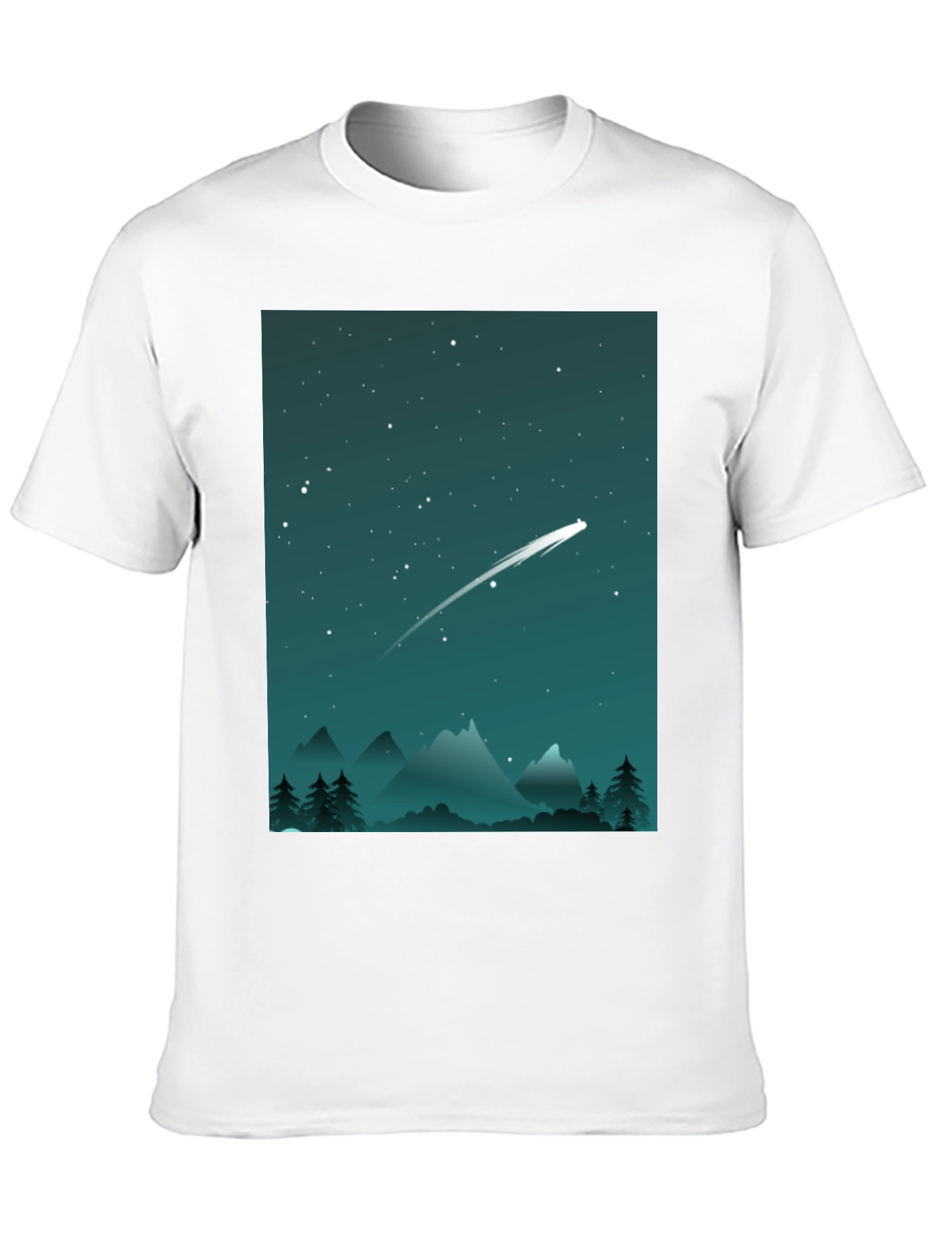 Starry Night T-Shirt - Celestial Adventure