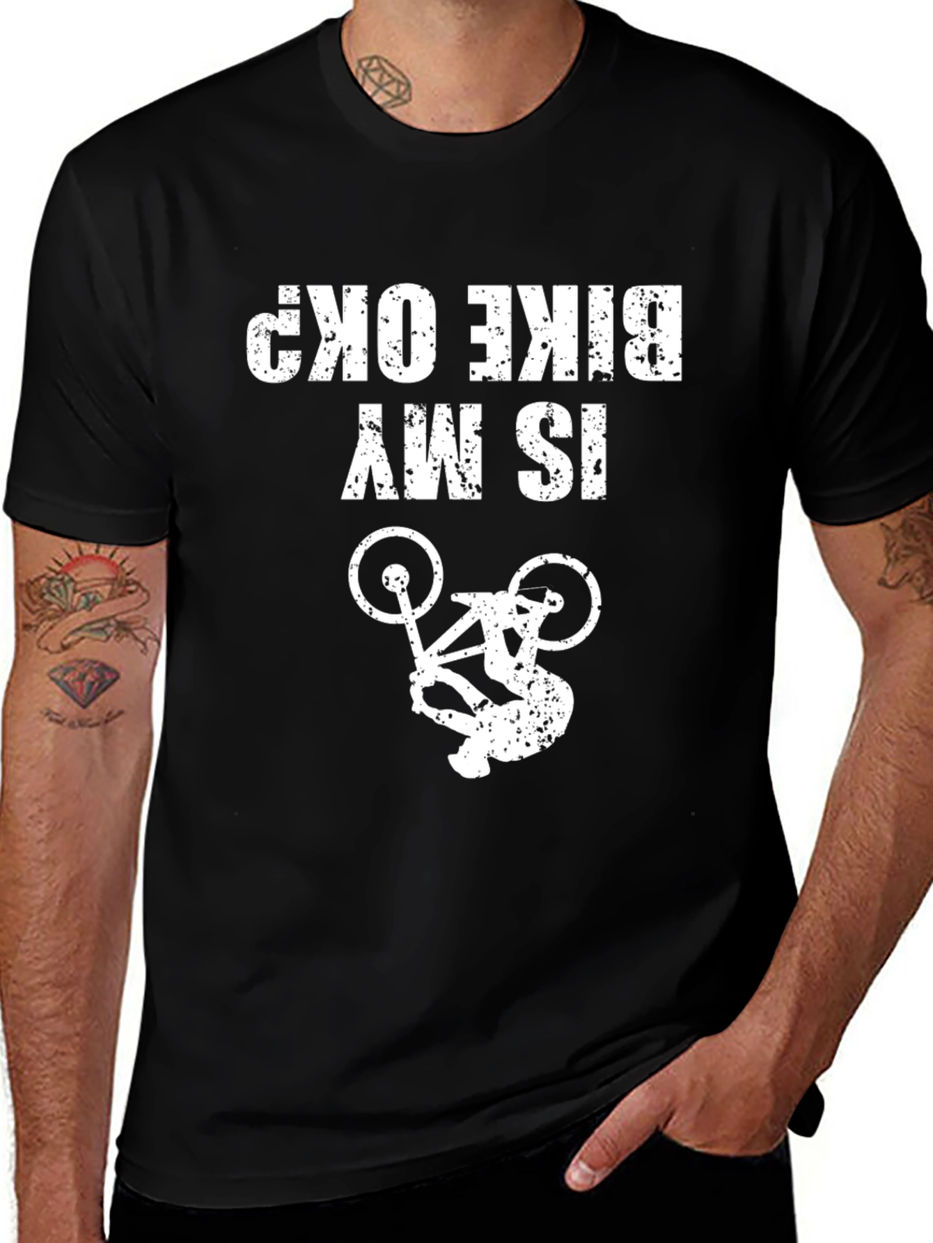 Funny Is My Bike OK? Graphic T-Shirt