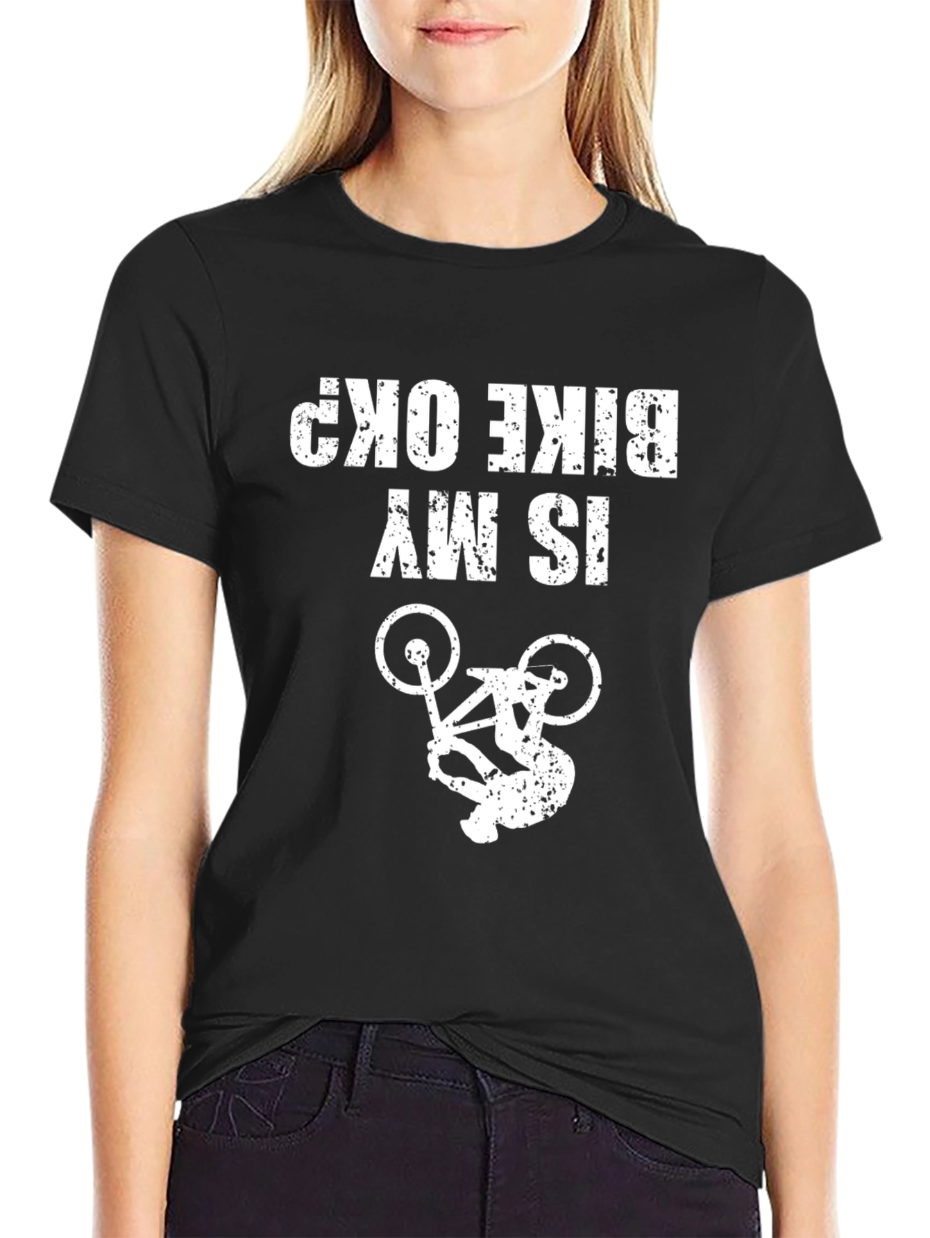 Funny Is My Bike OK? Graphic T-Shirt