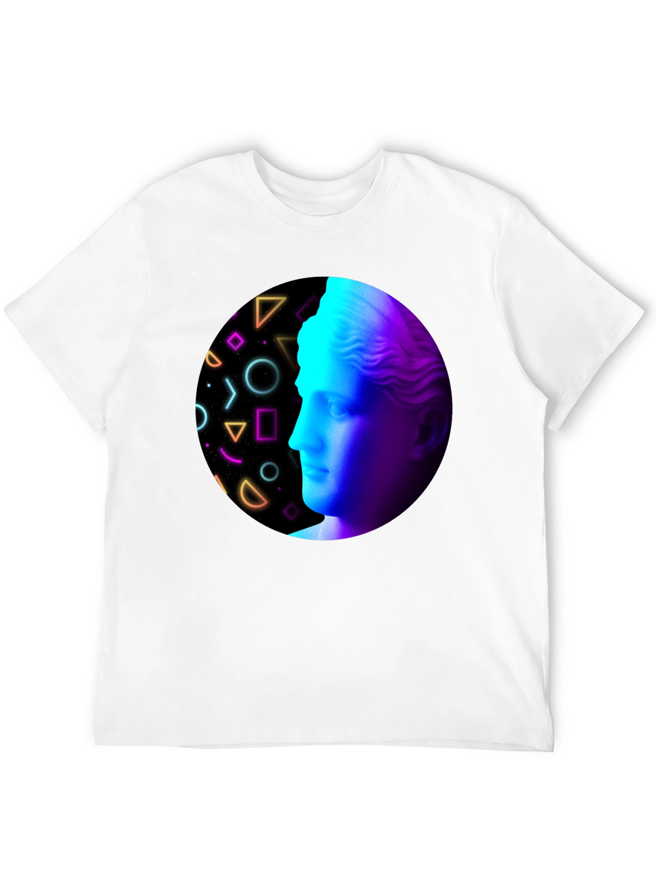Retro Aesthetic Statue Graphic T-Shirt