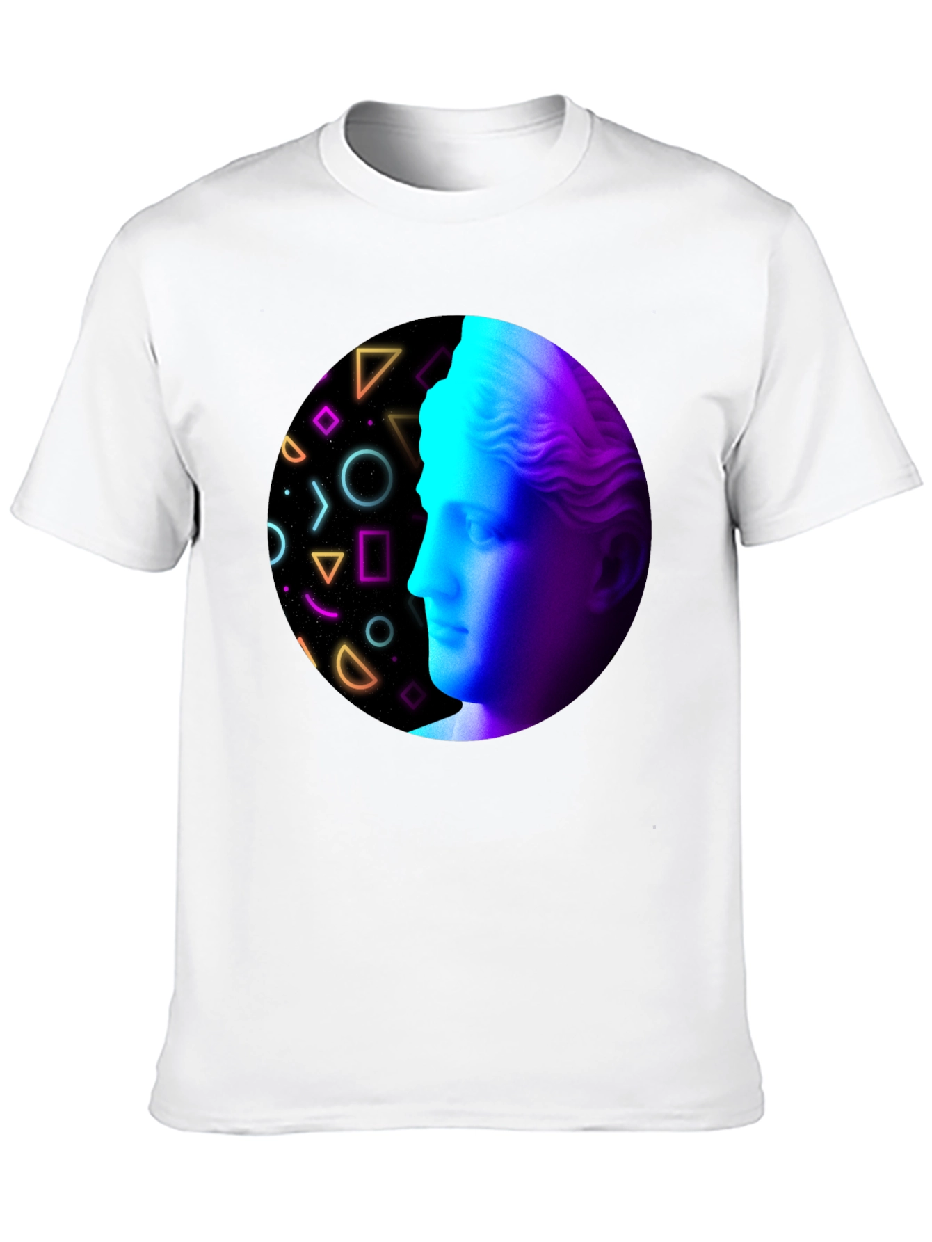 Retro Aesthetic Statue Graphic T-Shirt