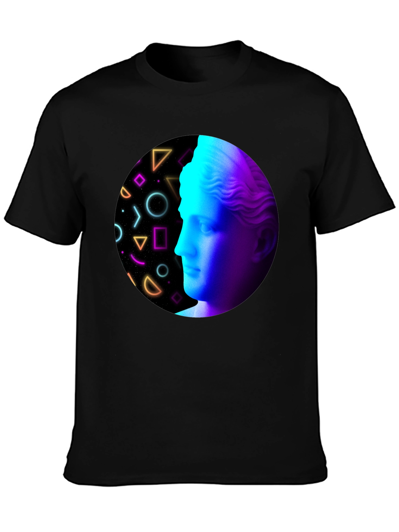 Retro Aesthetic Statue Graphic T-Shirt