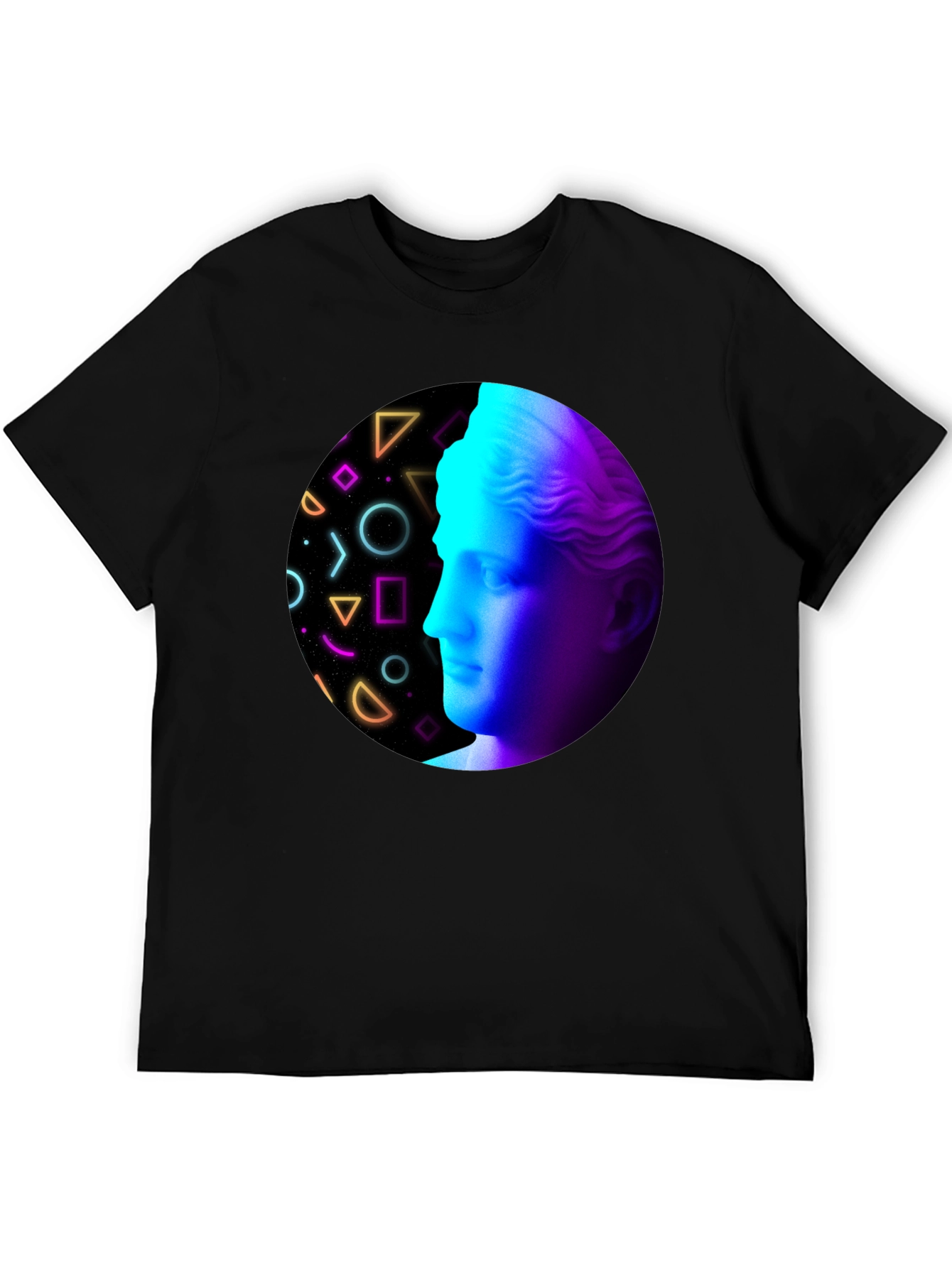 Retro Aesthetic Statue Graphic T-Shirt