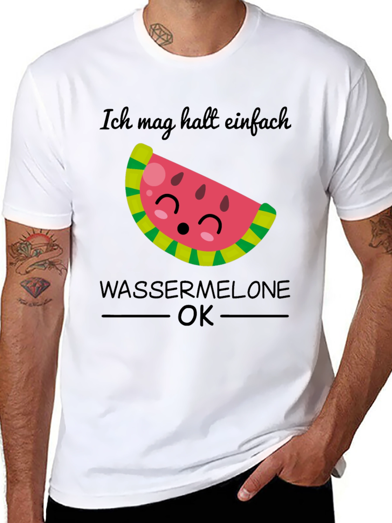 Watermelon Graphic Tee - Summer Fun