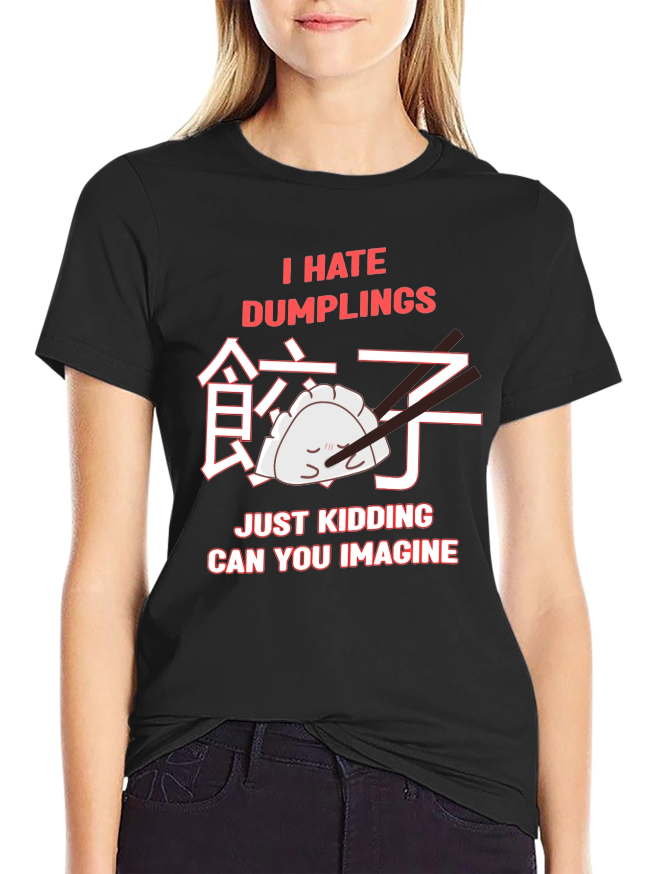 I Hate Dumplings Graphic T-Shirt
