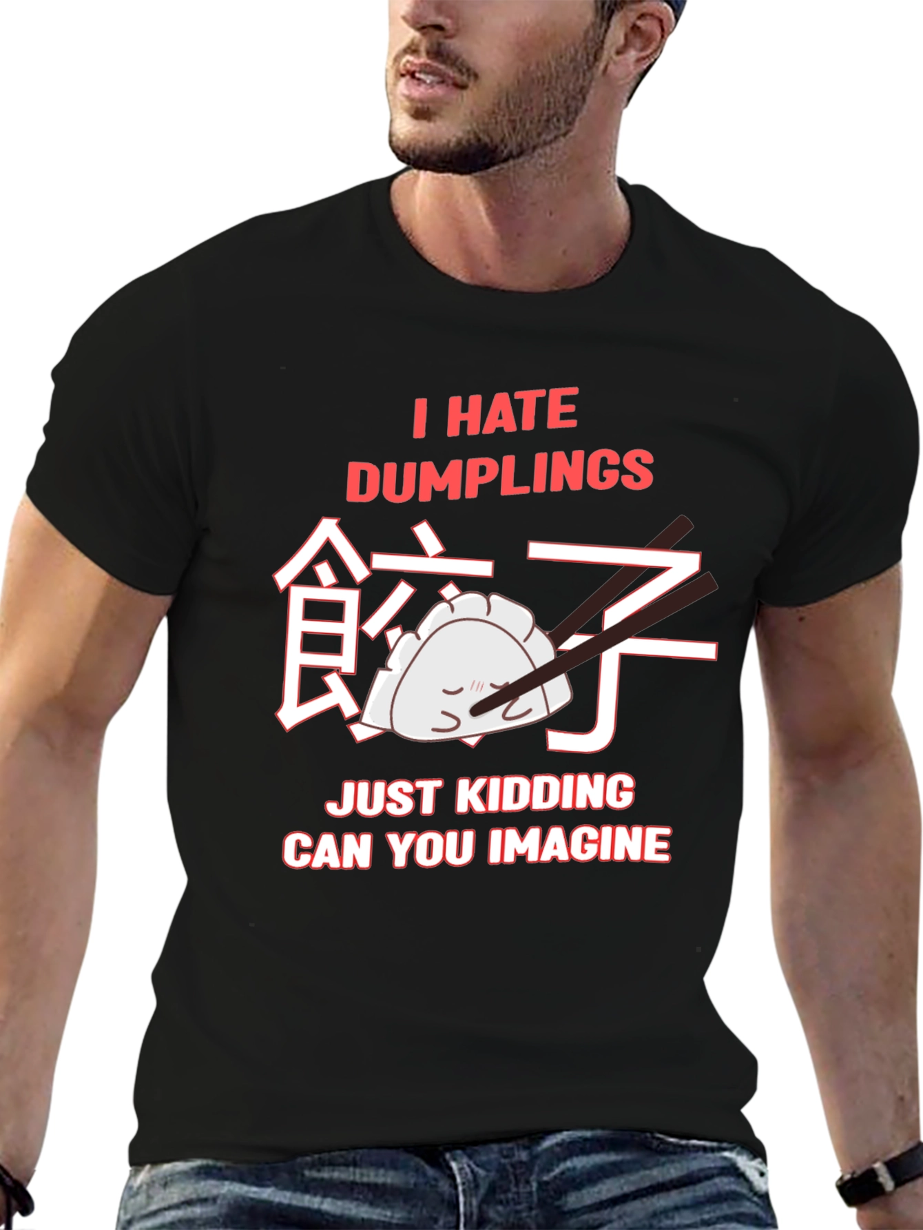 I Hate Dumplings Graphic T-Shirt