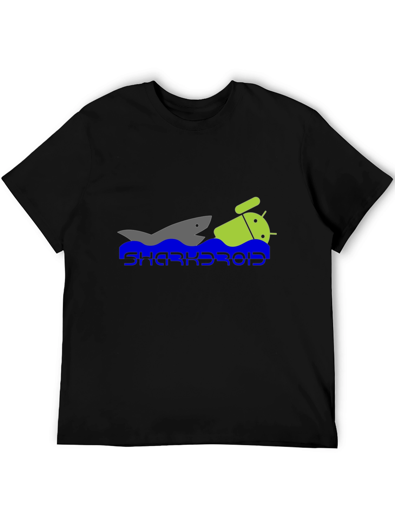 Sharkroid Graphic T-Shirt - Black