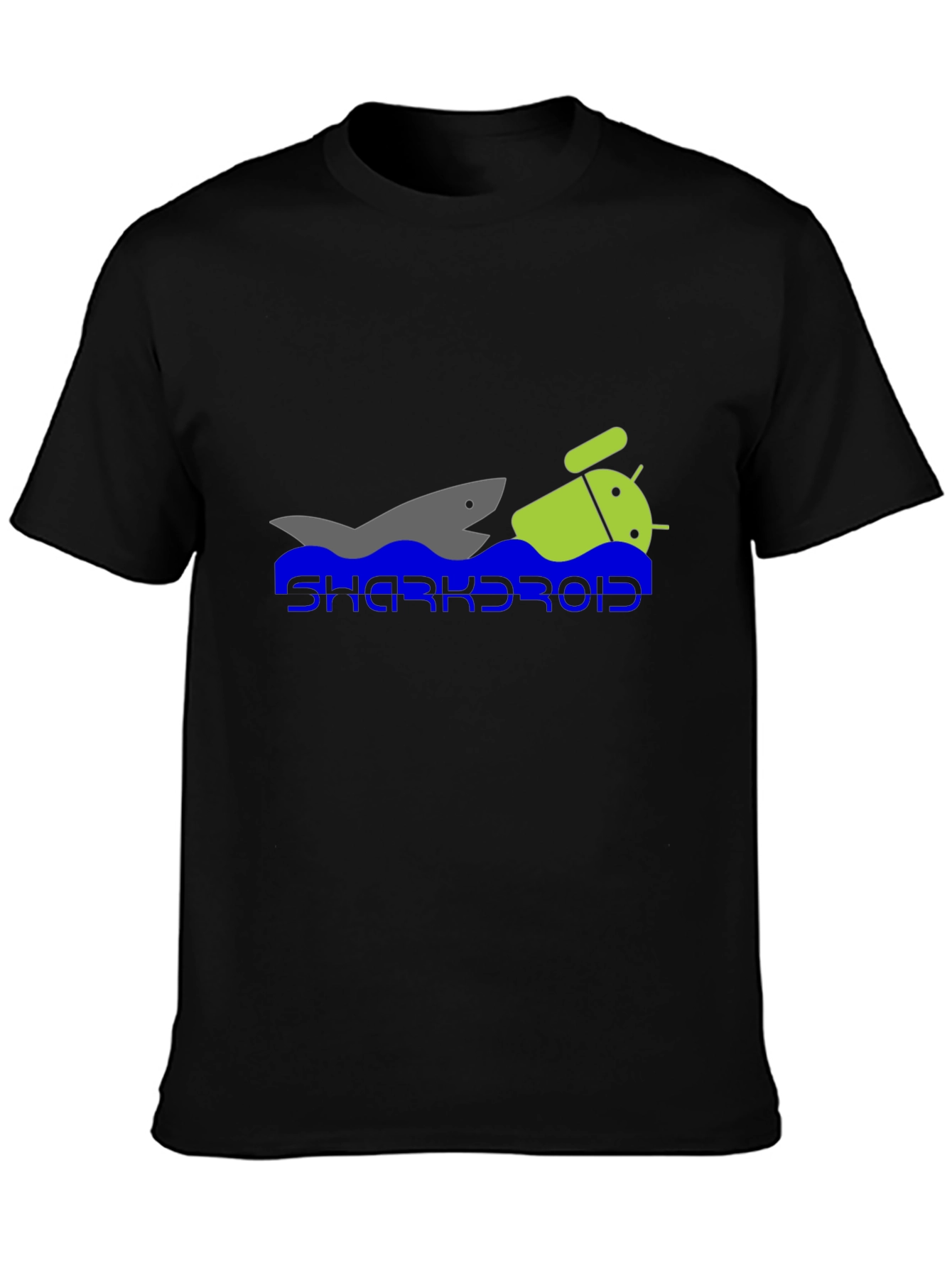 Sharkroid Graphic T-Shirt - Black