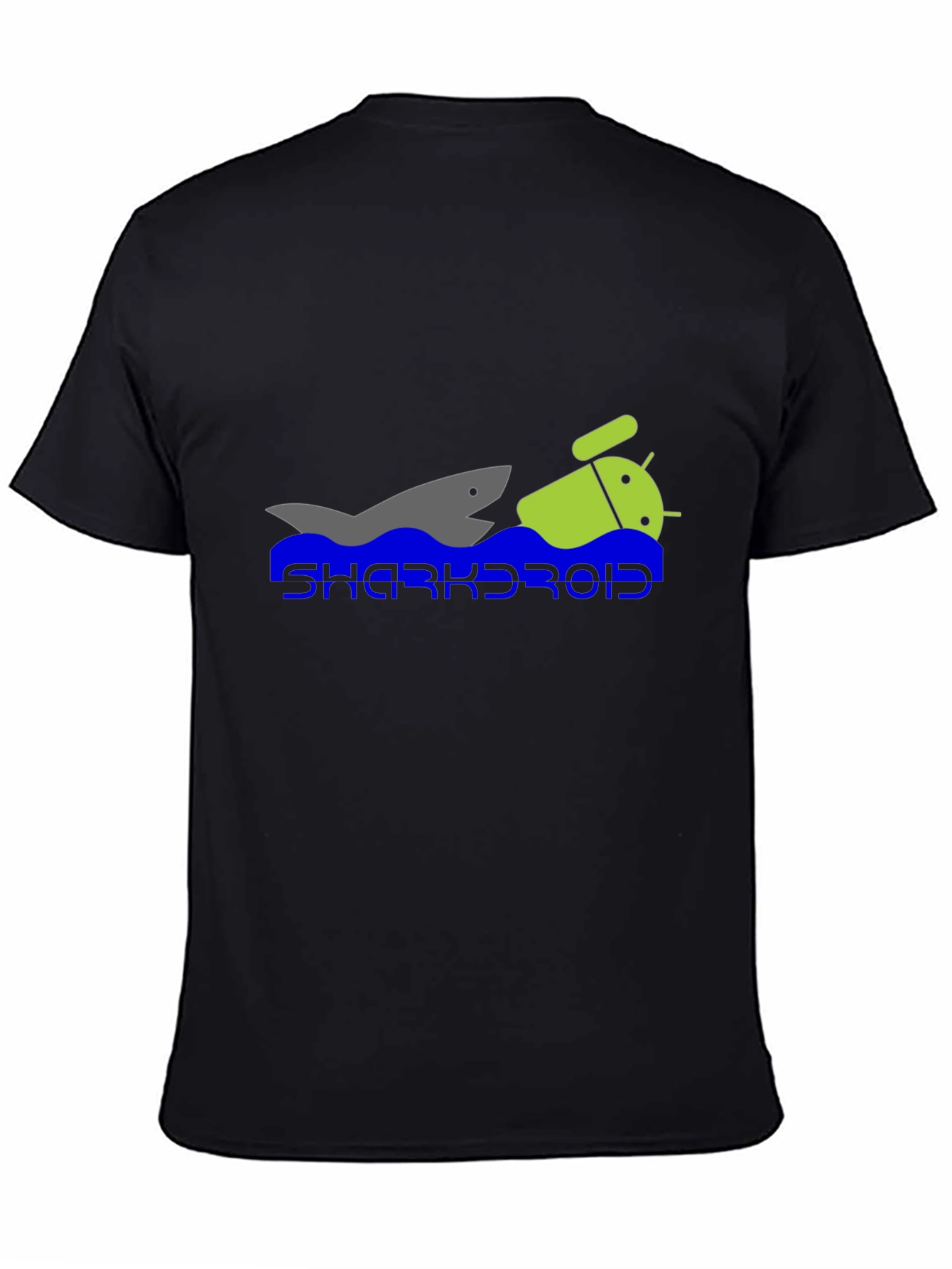 Sharkroid Graphic T-Shirt - Black