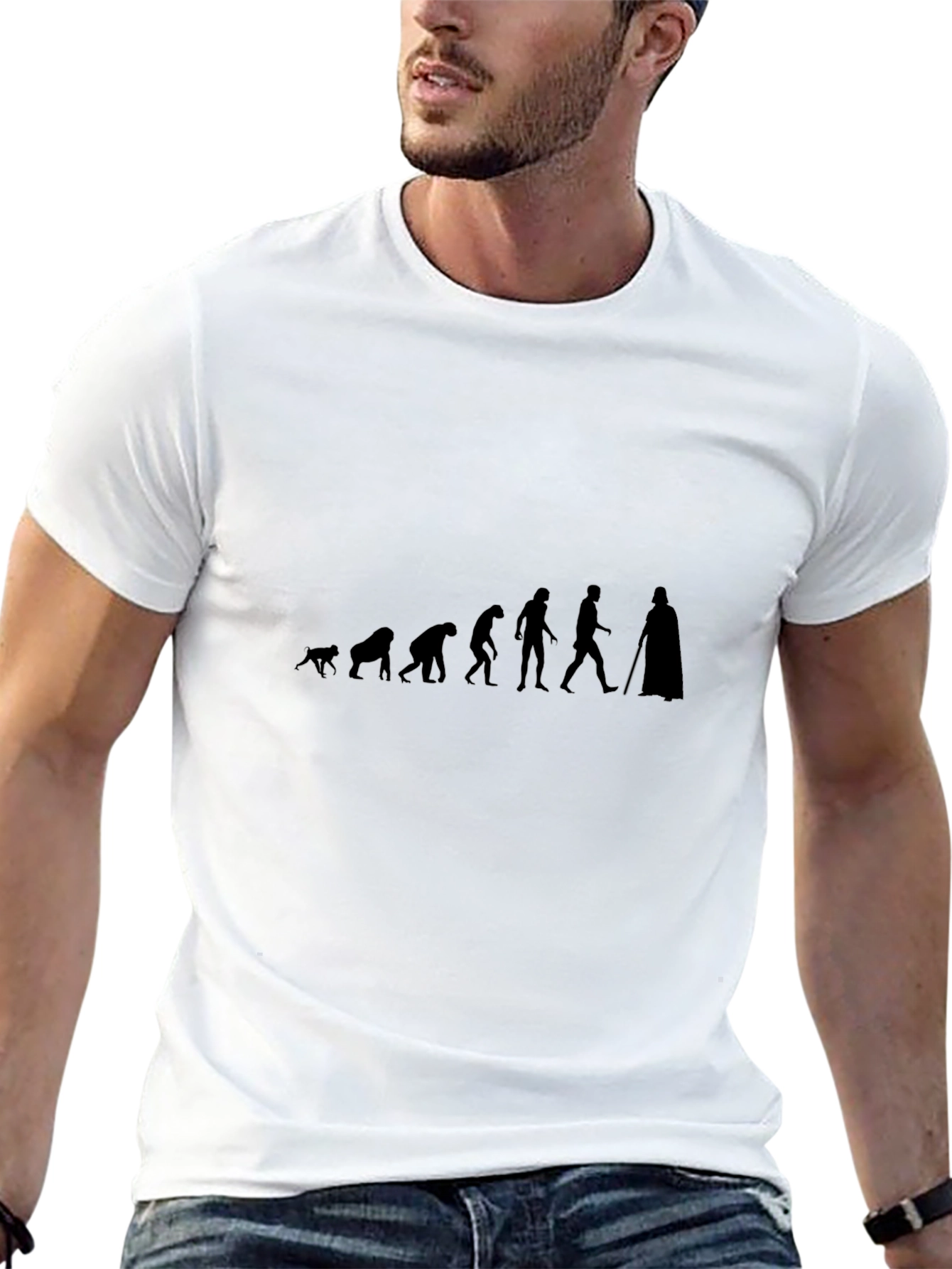 Evolution of Vader Graphic T-Shirt