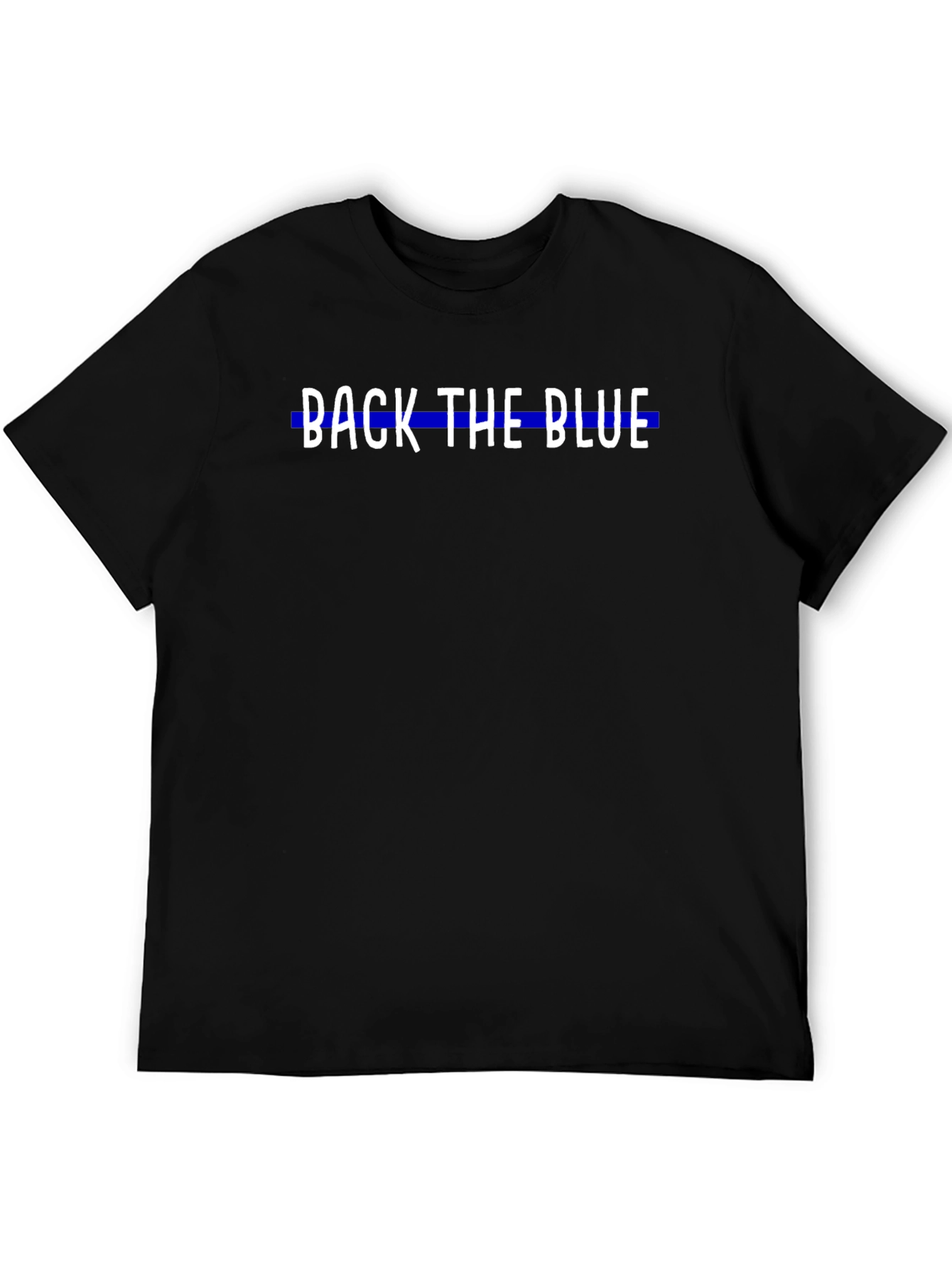 Back The Blue Graphic T-Shirt