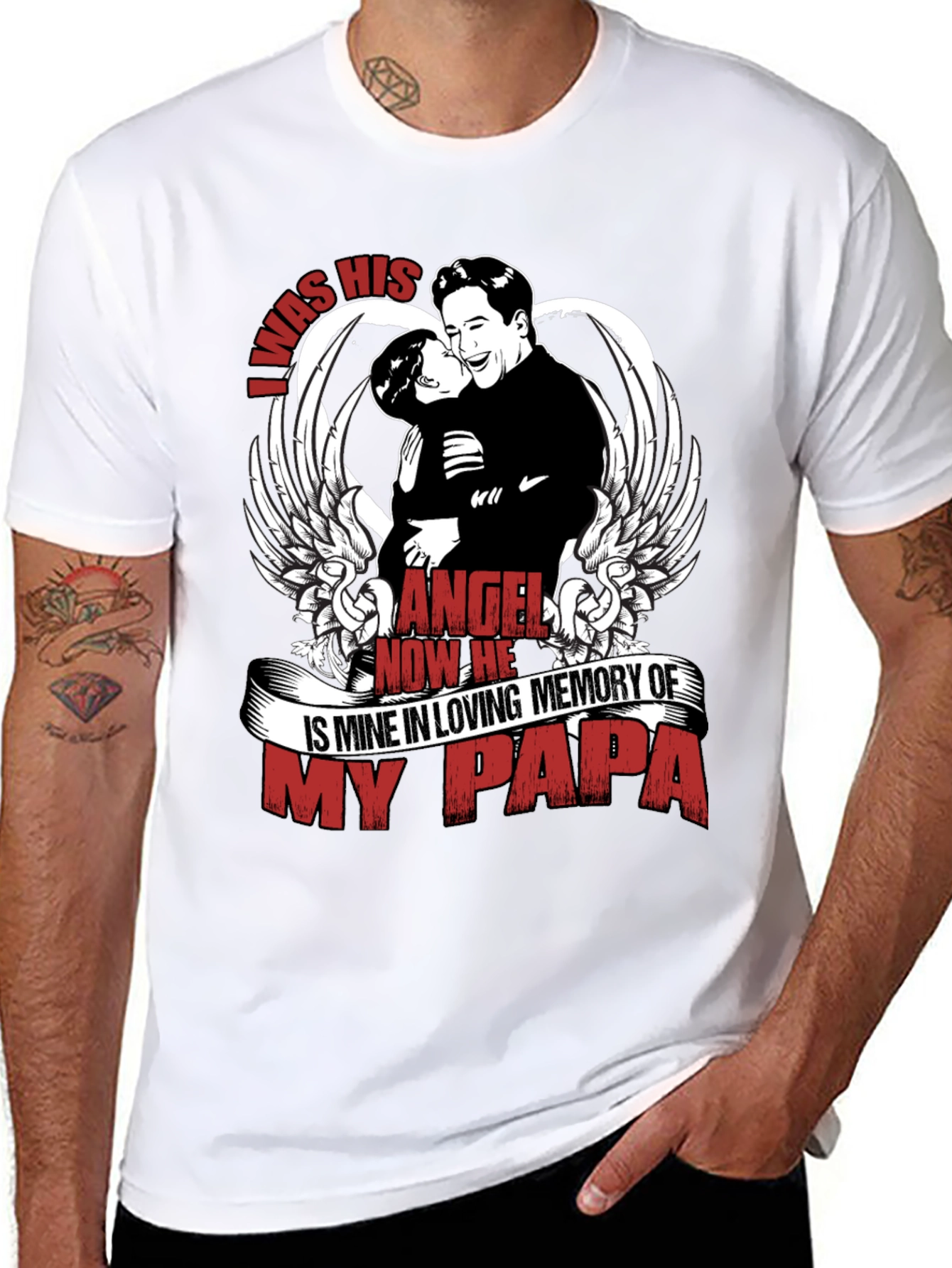 In Loving Memory Papa T-Shirt