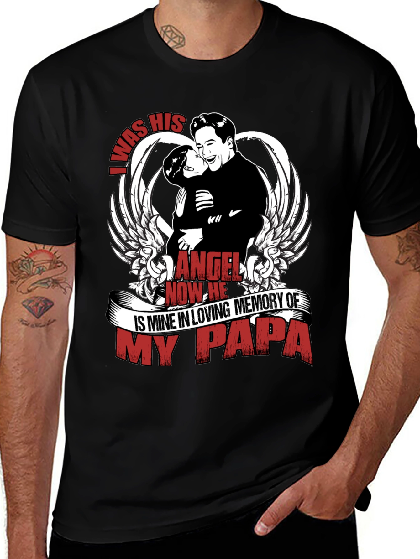 In Loving Memory Papa T-Shirt