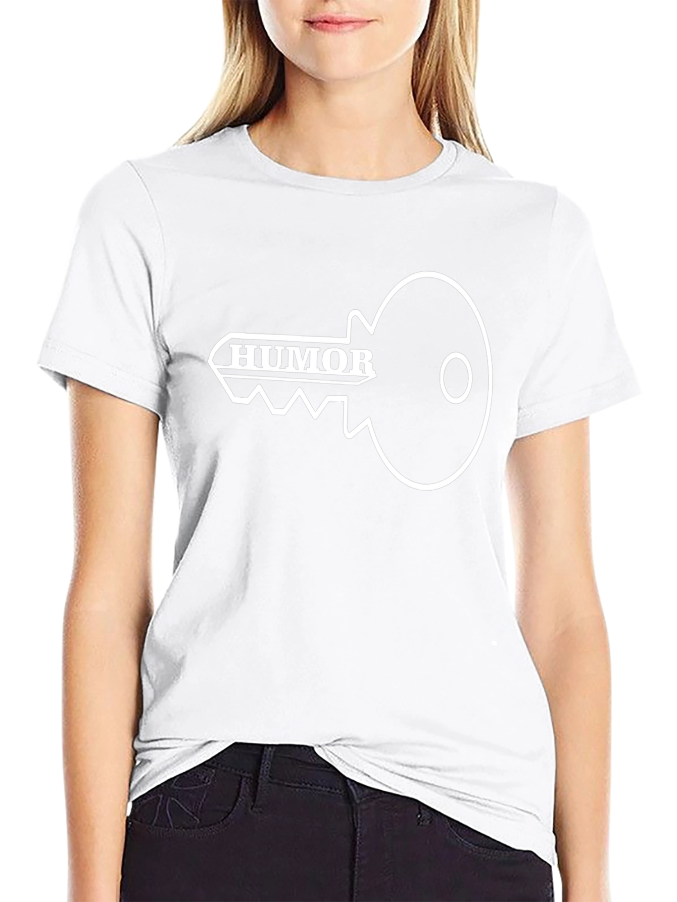 Humor Key Graphic T-Shirt - Funny Novelty Tee