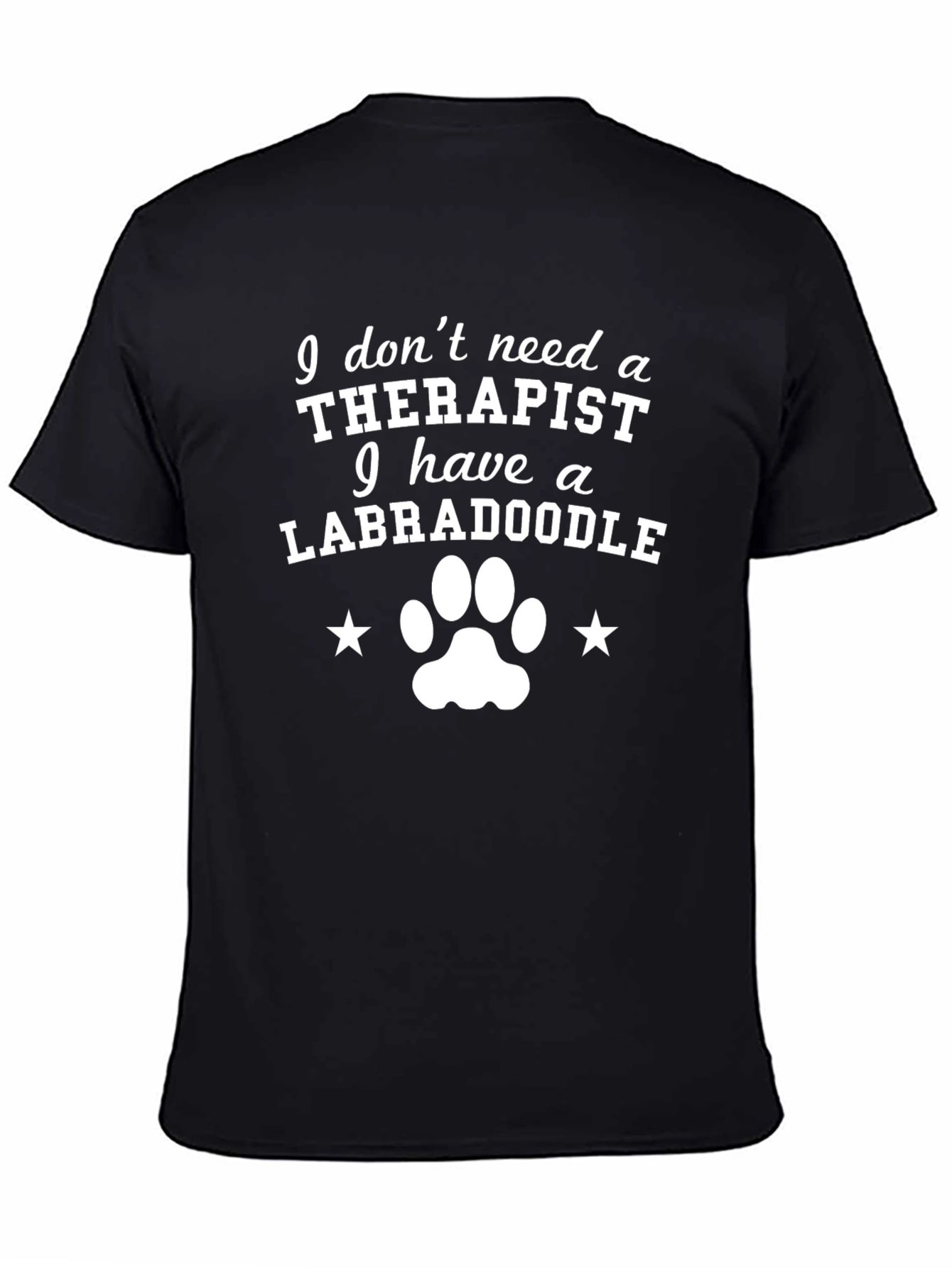 Labradoodle Therapist T-Shirt - Dog Lover Tee
