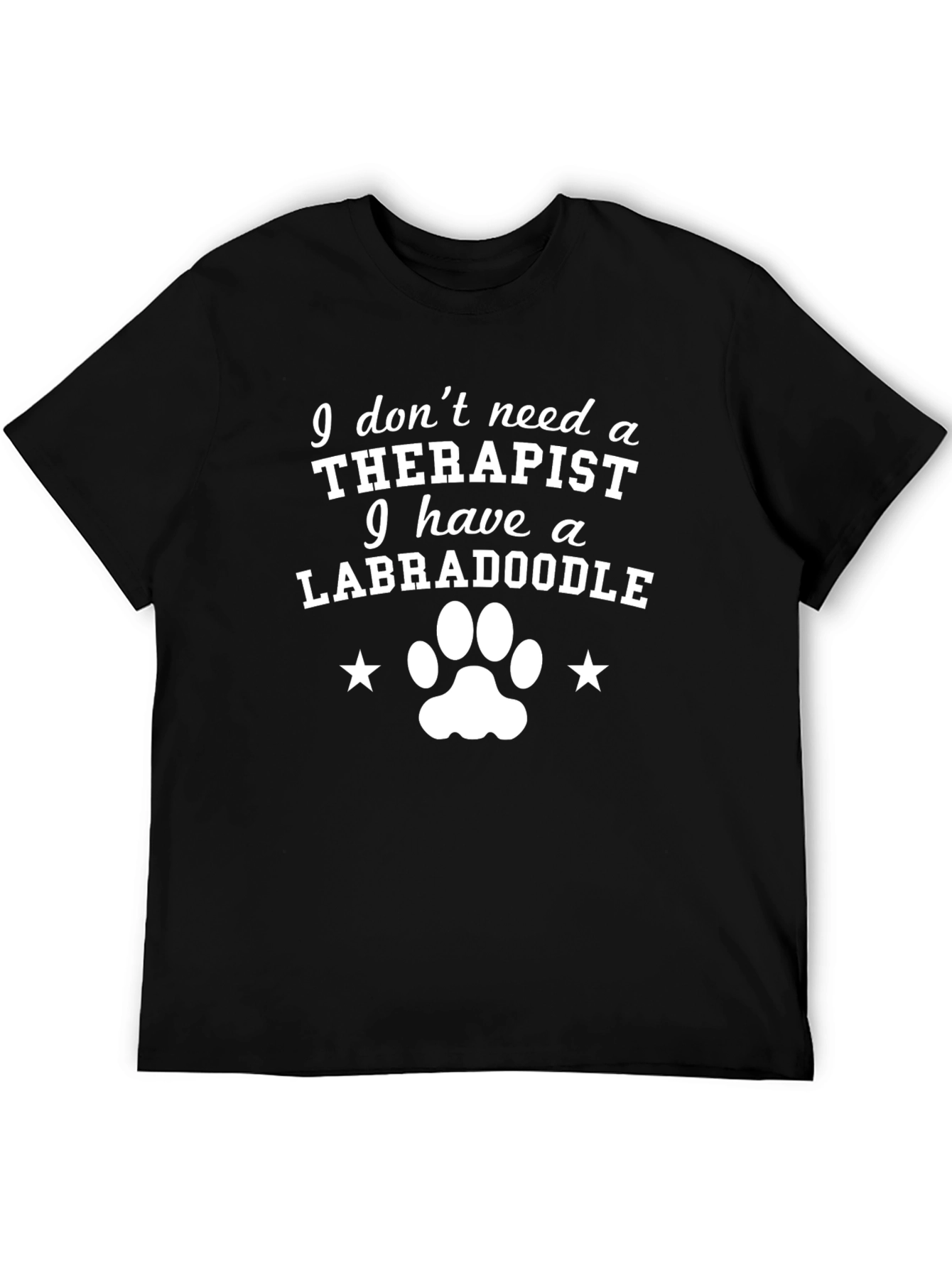 Labradoodle Therapist T-Shirt - Dog Lover Tee