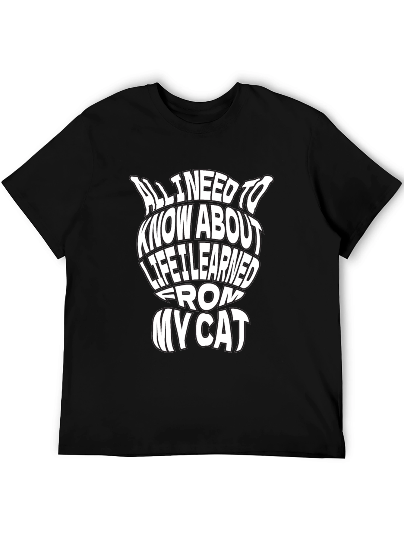Funny Cat Lover T-Shirt - Life Lessons Tee