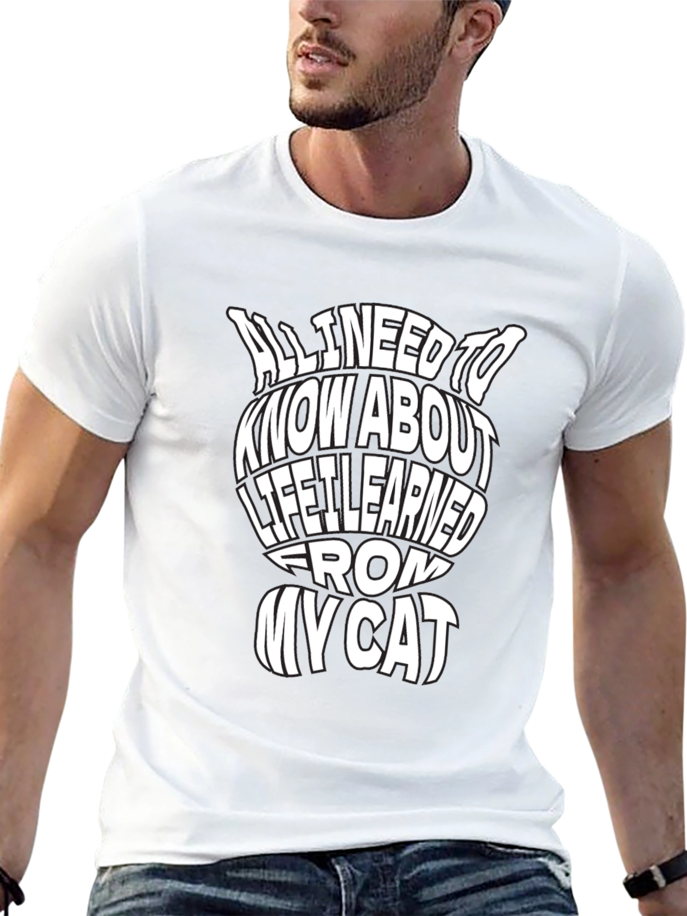 Funny Cat Lover T-Shirt - Life Lessons Tee