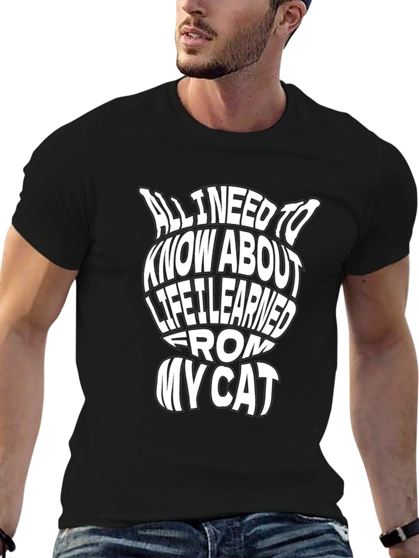 Funny Cat Lover T-Shirt - Life Lessons Tee