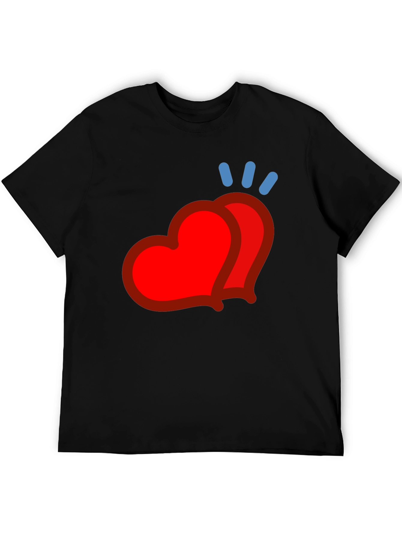 Heart Emoji Graphic Tee - Modern Casual Style
