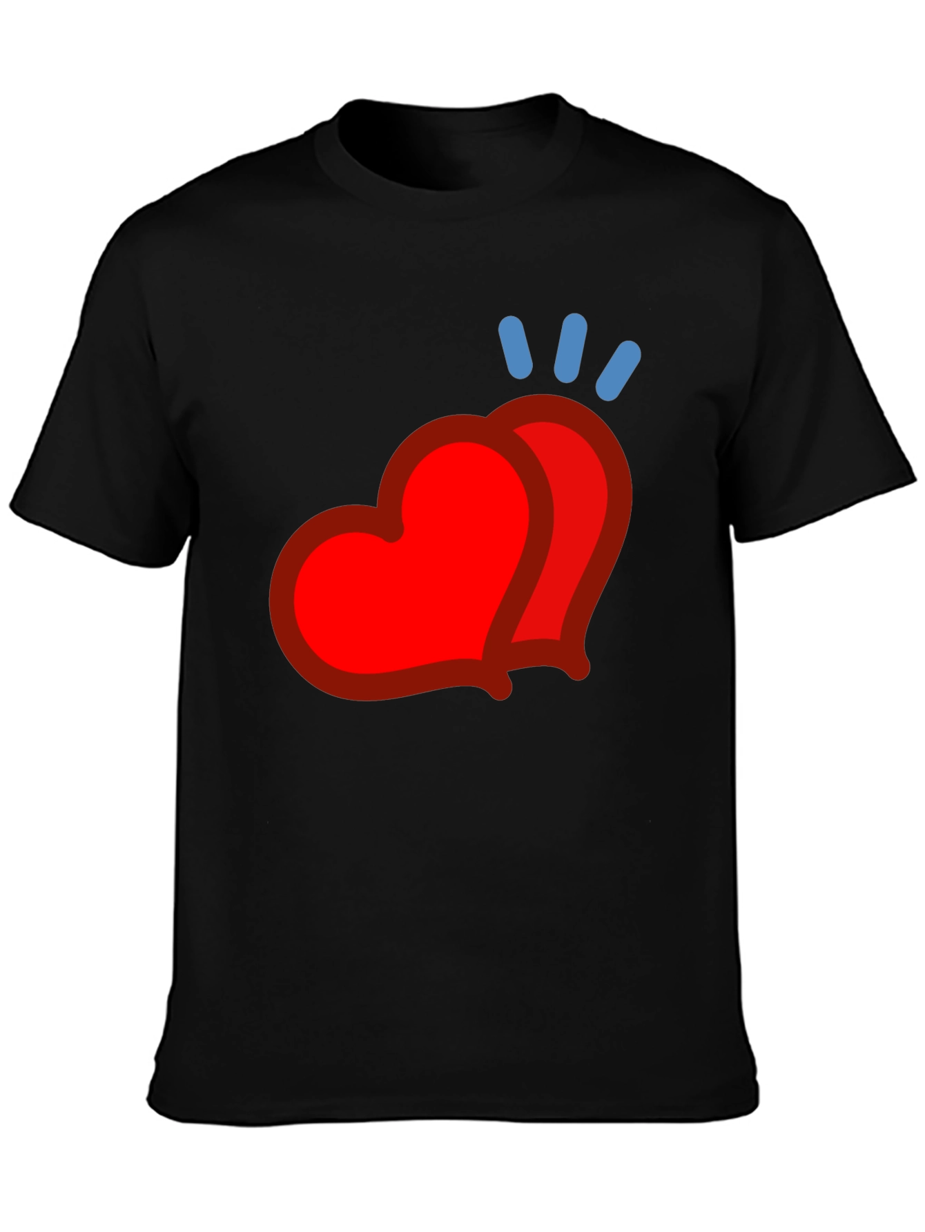 Heart Emoji Graphic Tee - Modern Casual Style