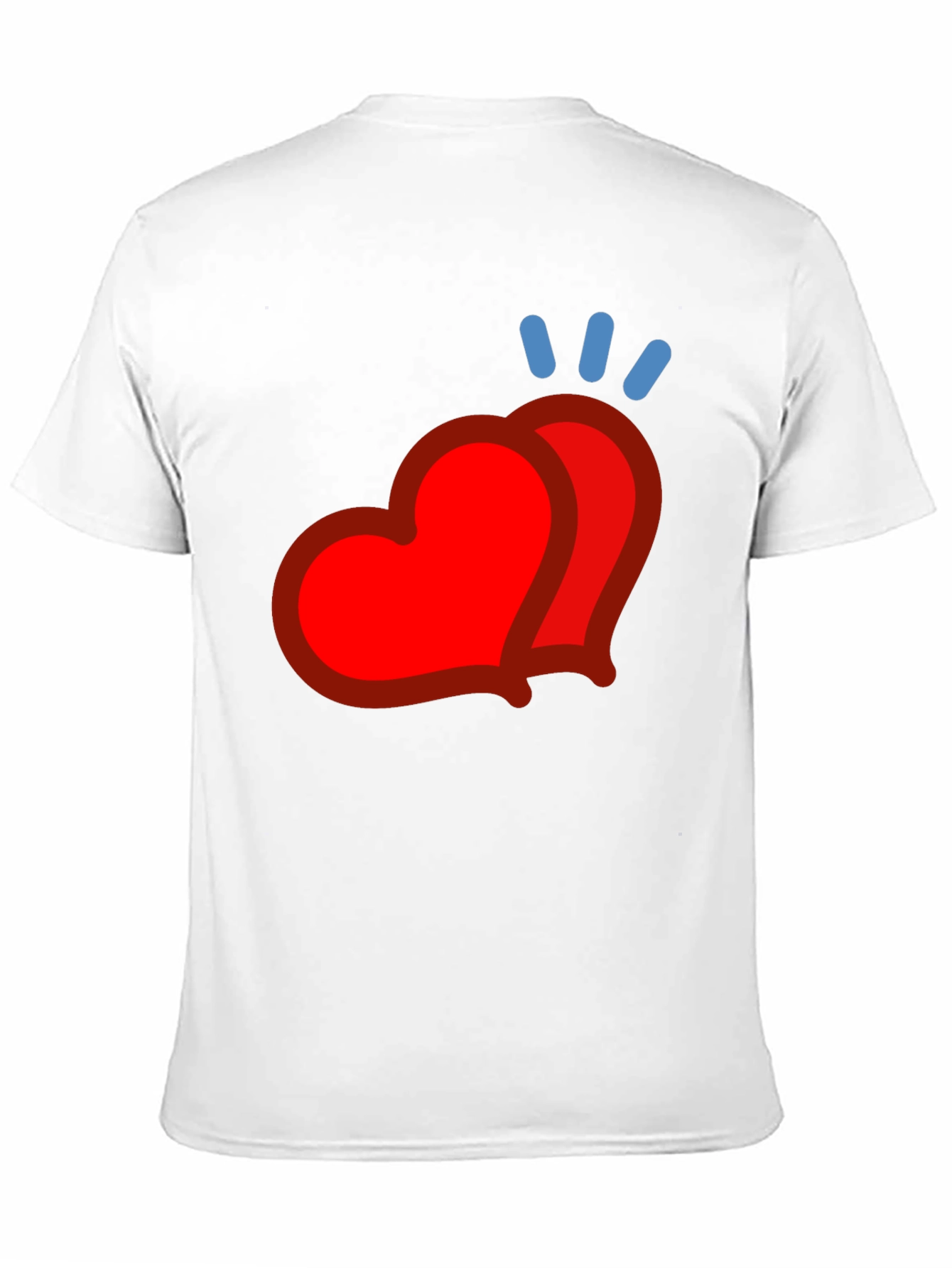 Heart Emoji Graphic Tee - Modern Casual Style