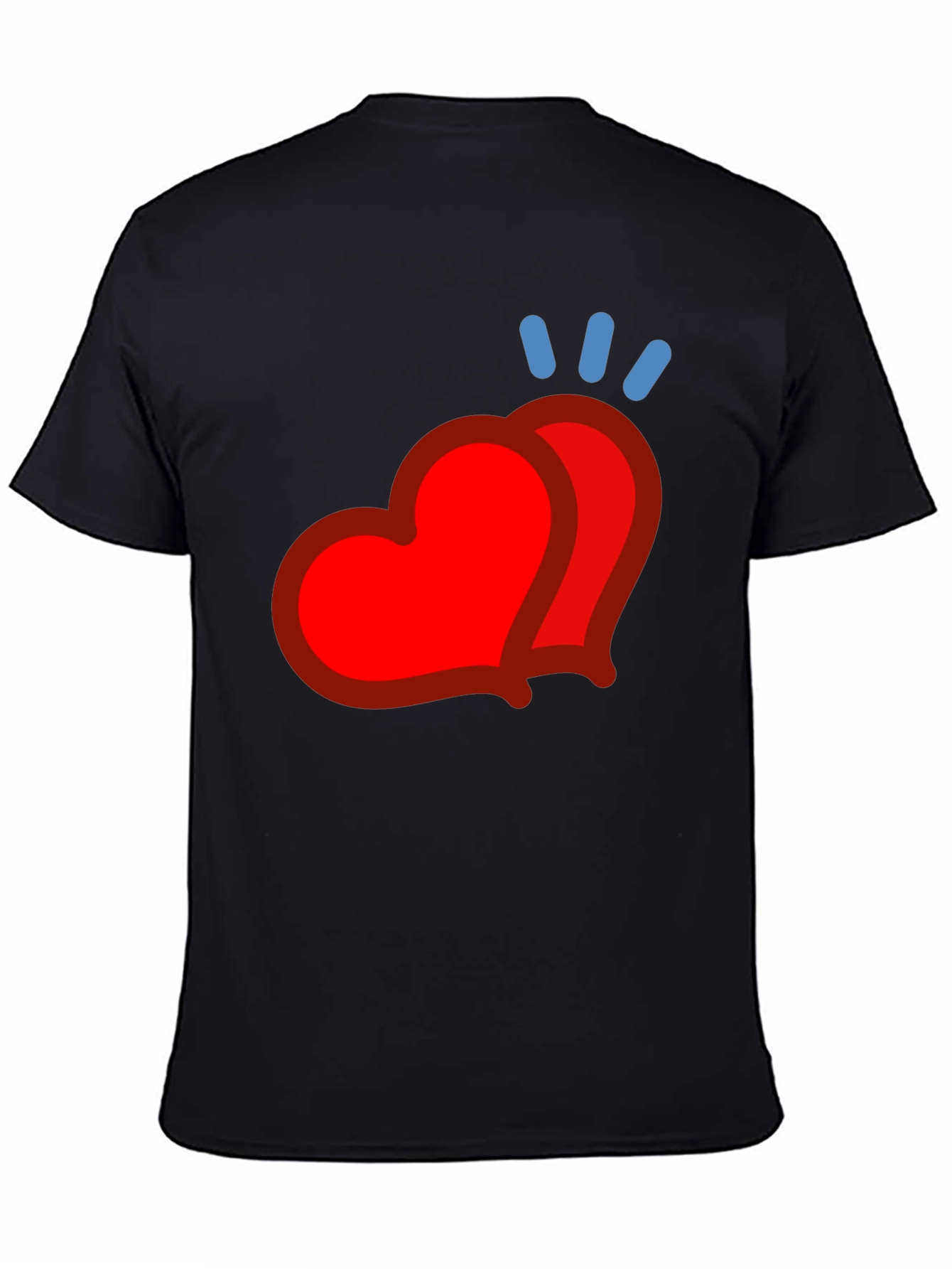 Heart Emoji Graphic Tee - Modern Casual Style
