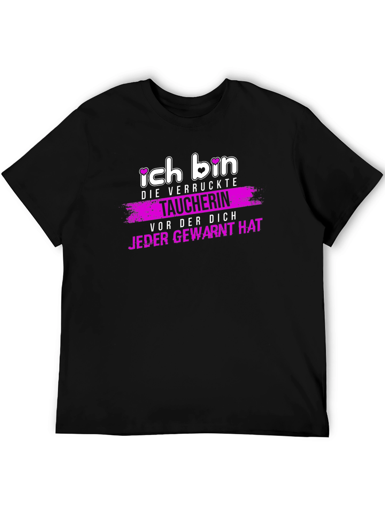 Ich Bin Die Verruckte Taucherin Shirt