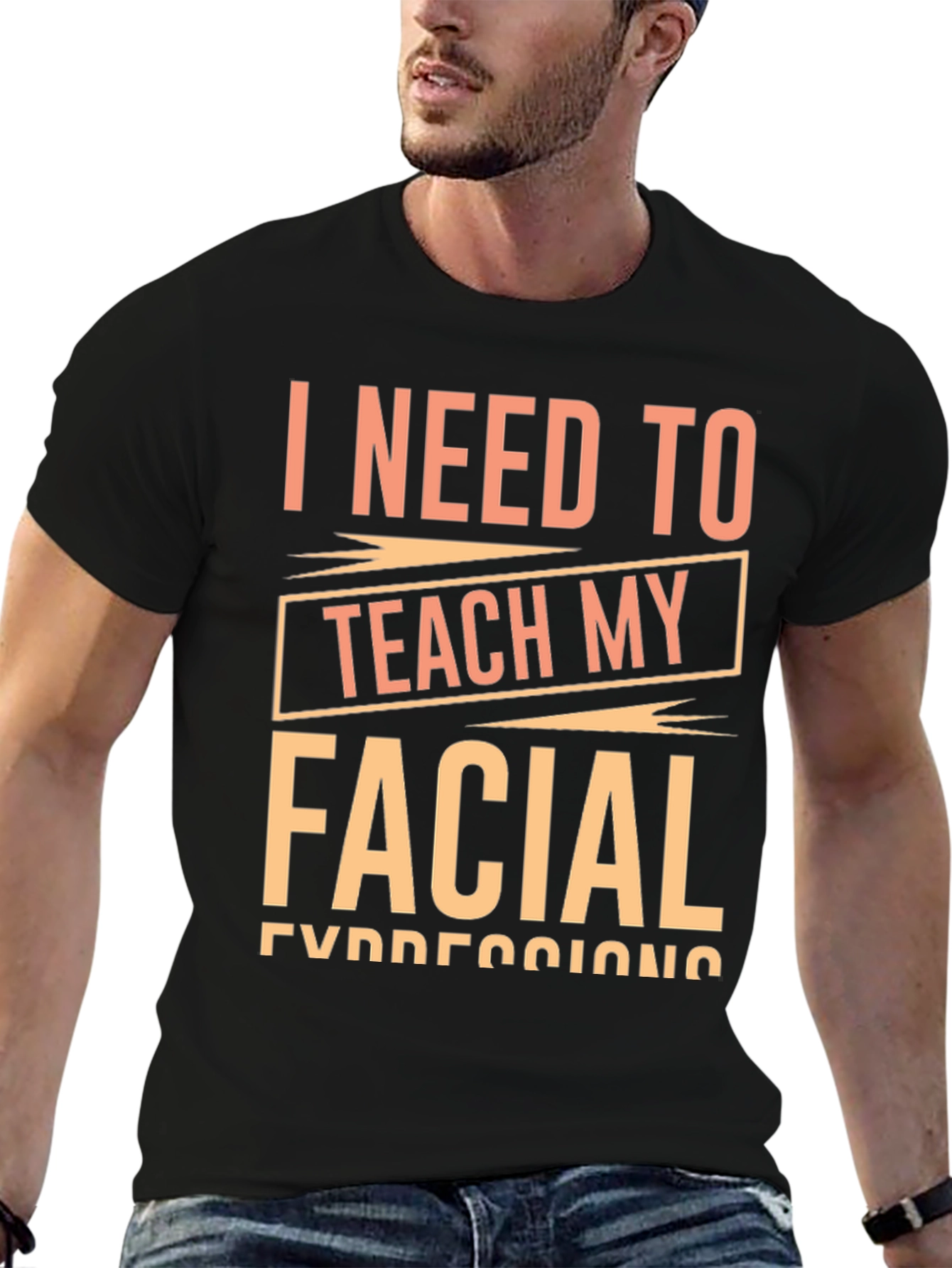 Funny Facial Expressions Graphic Tee