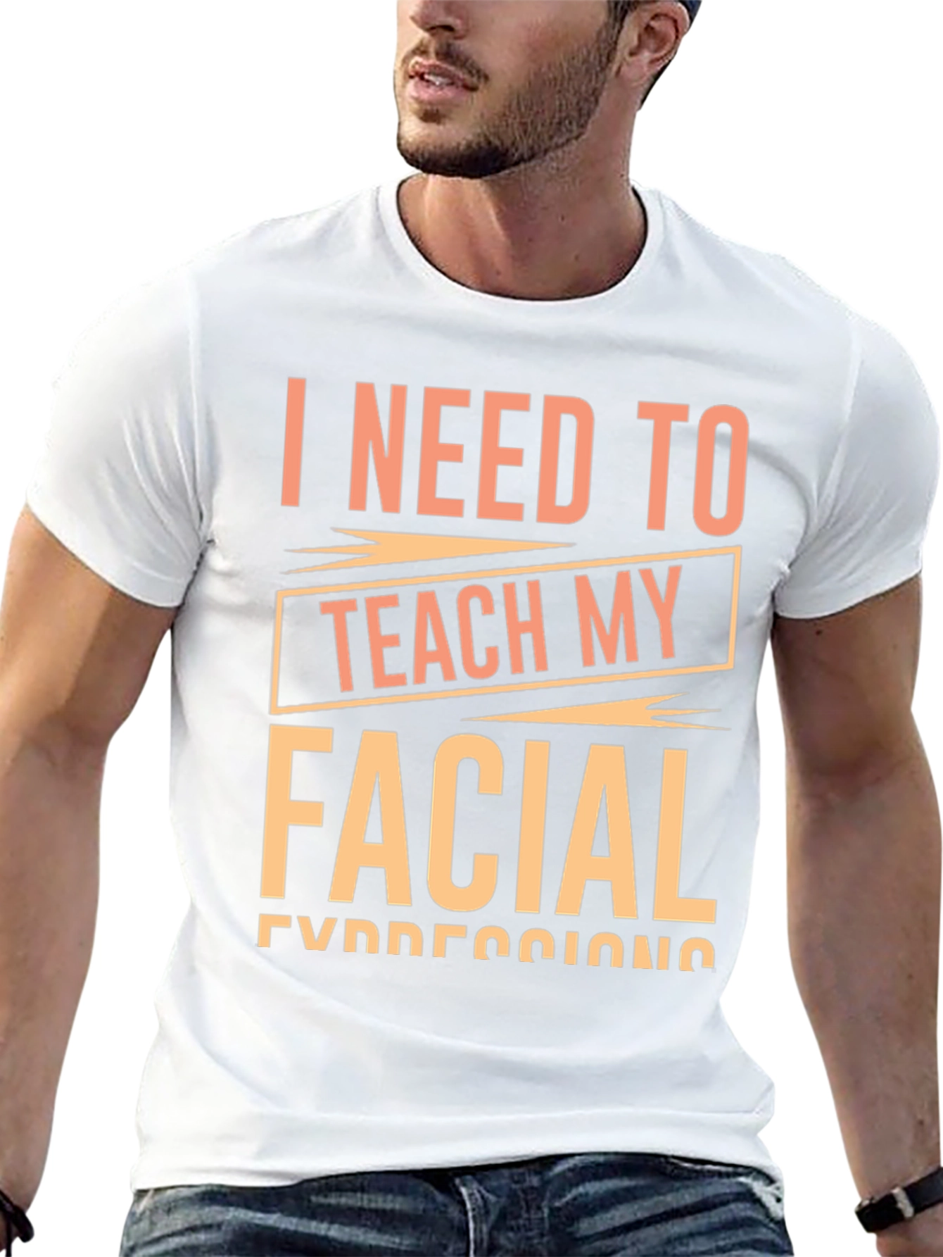 Funny Facial Expressions Graphic Tee