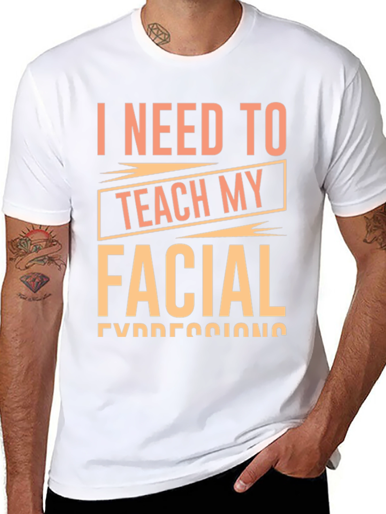 Funny Facial Expressions Graphic Tee