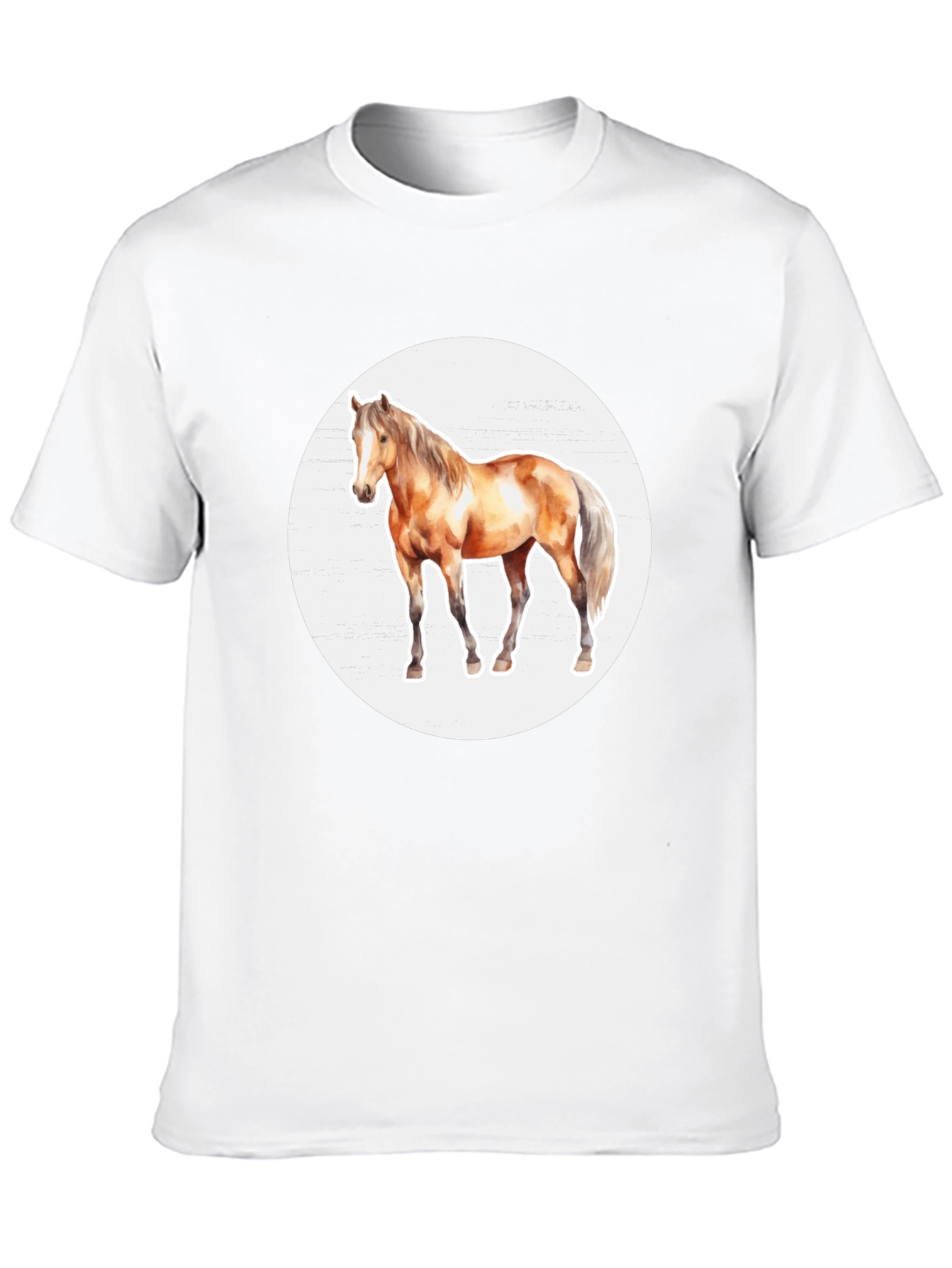 Horse Graphic Tee - Mens Black T-Shirt