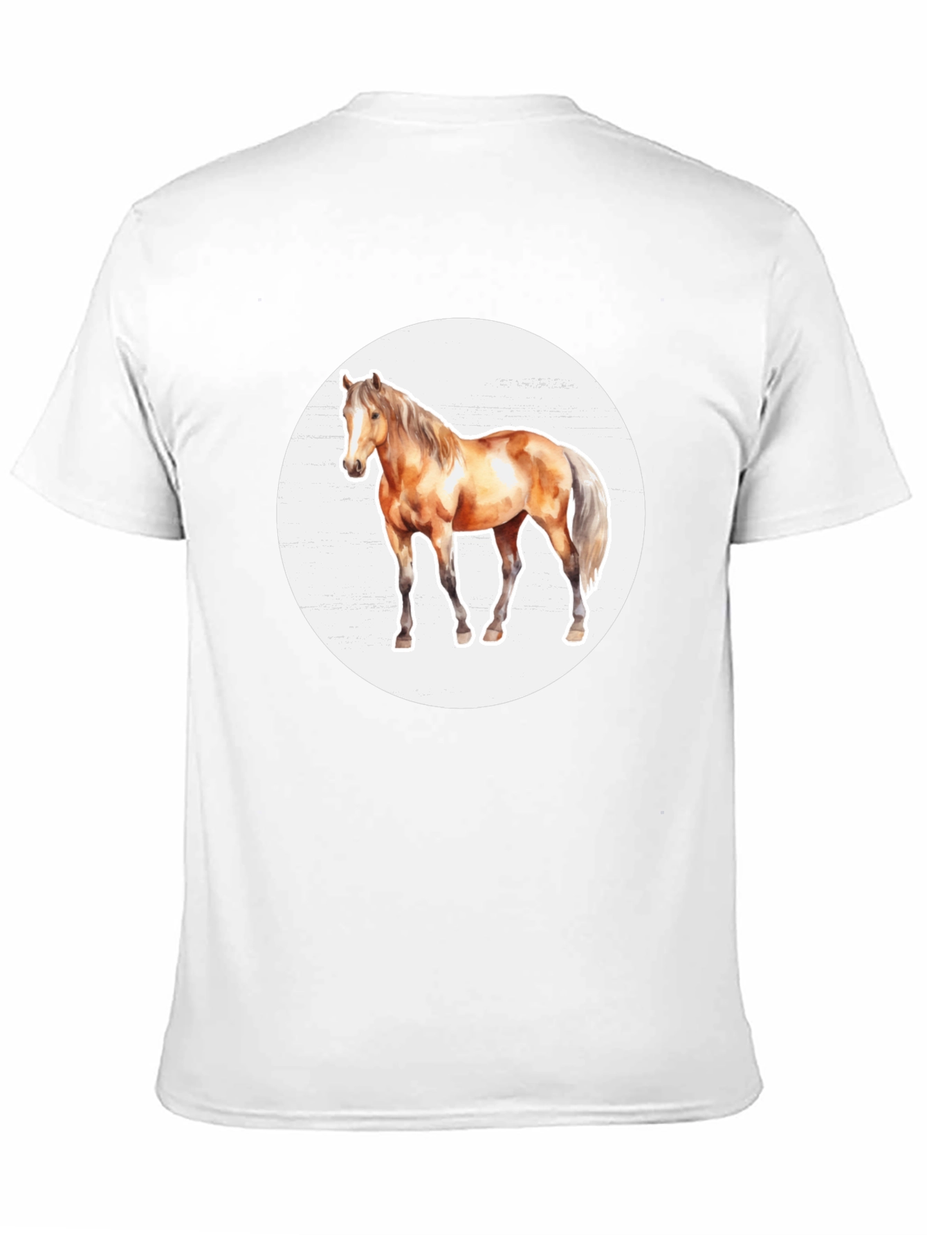 Horse Graphic Tee - Mens Black T-Shirt
