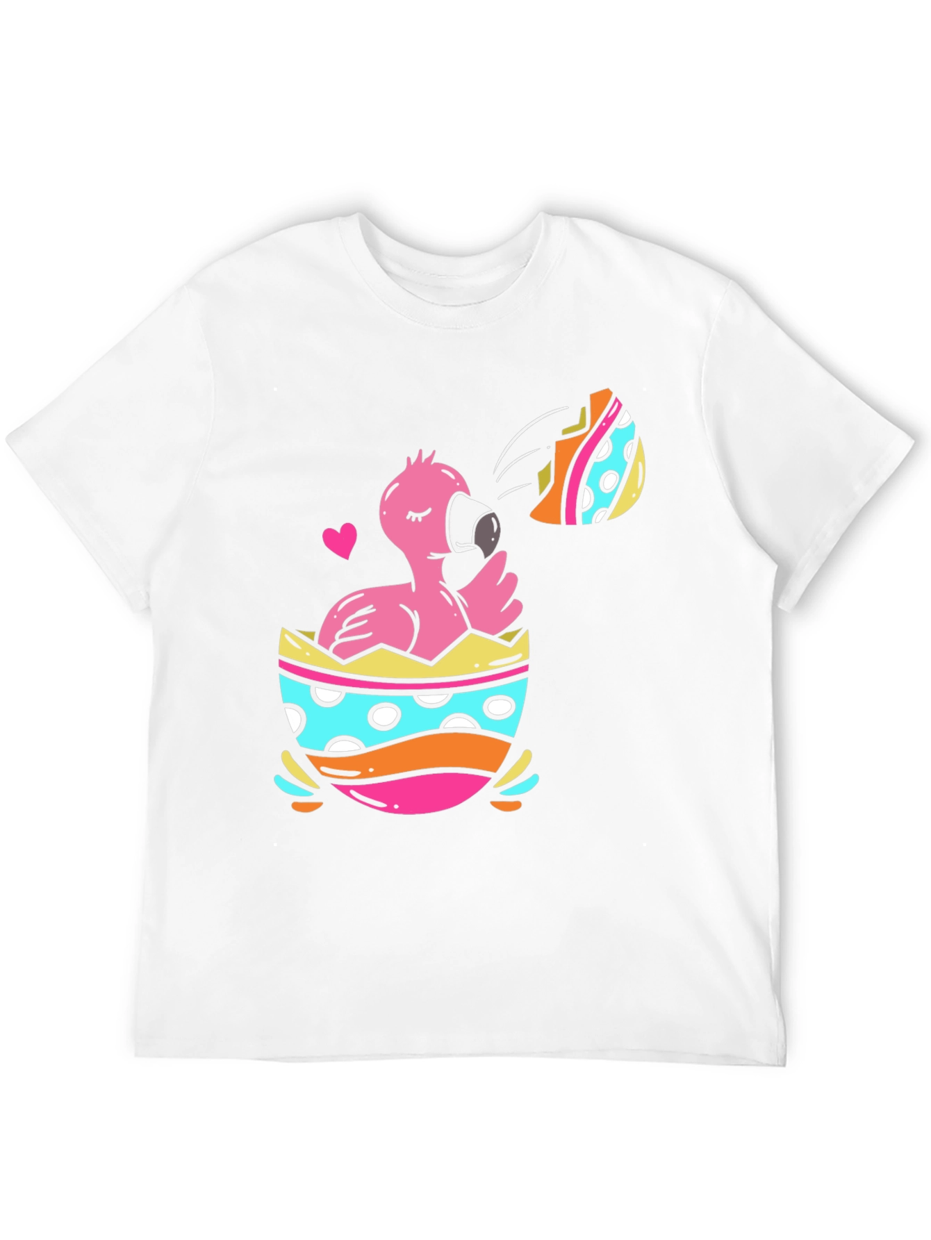 Flamingo Easter Egg T-Shirt