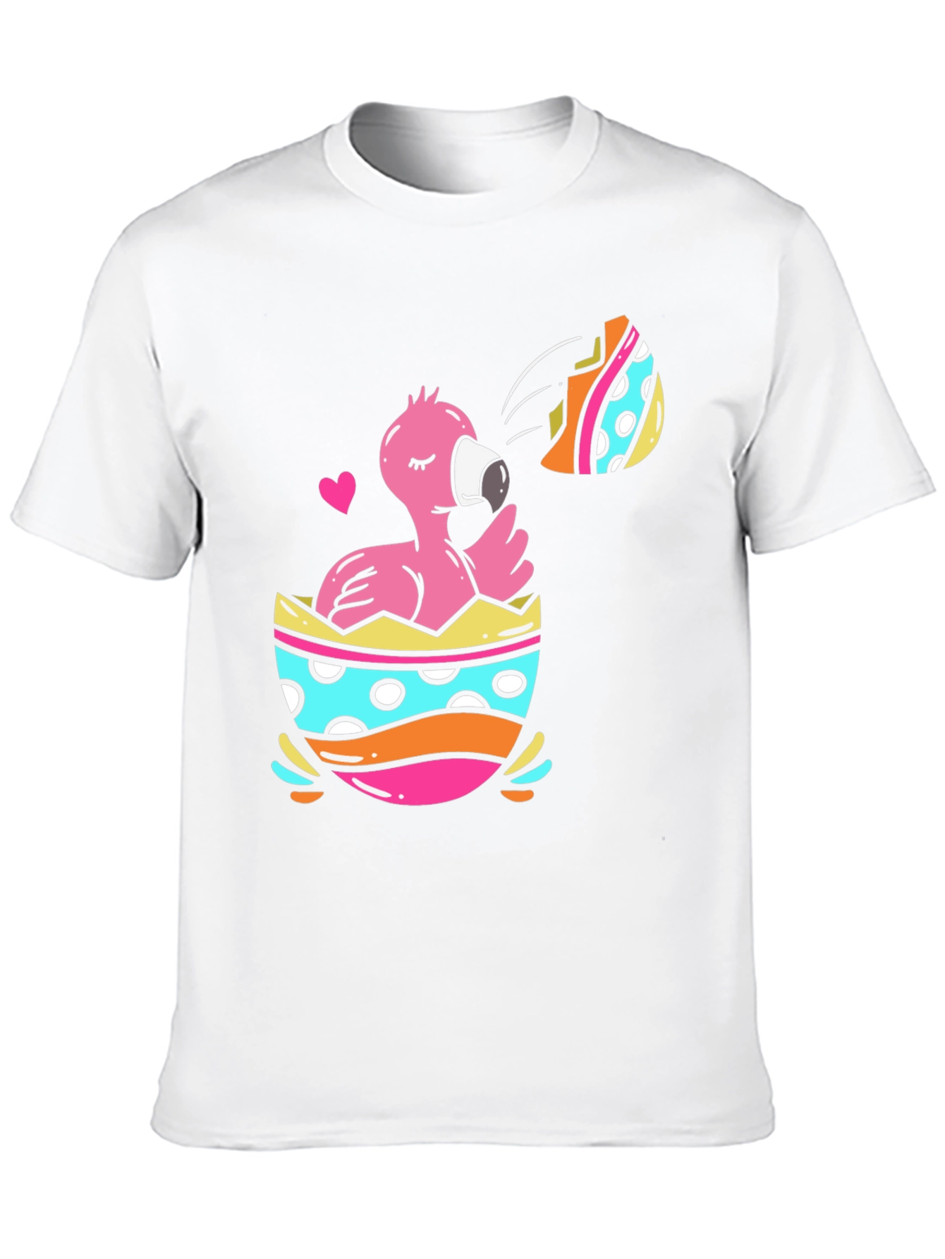 Flamingo Easter Egg T-Shirt