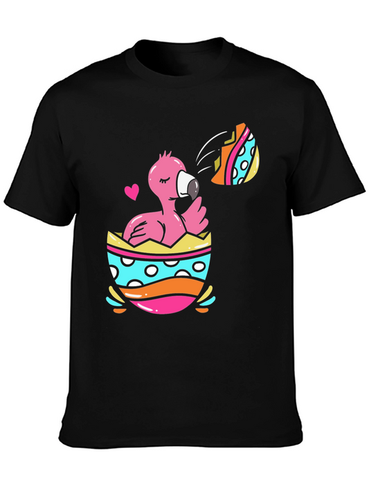Flamingo Easter Egg T-Shirt