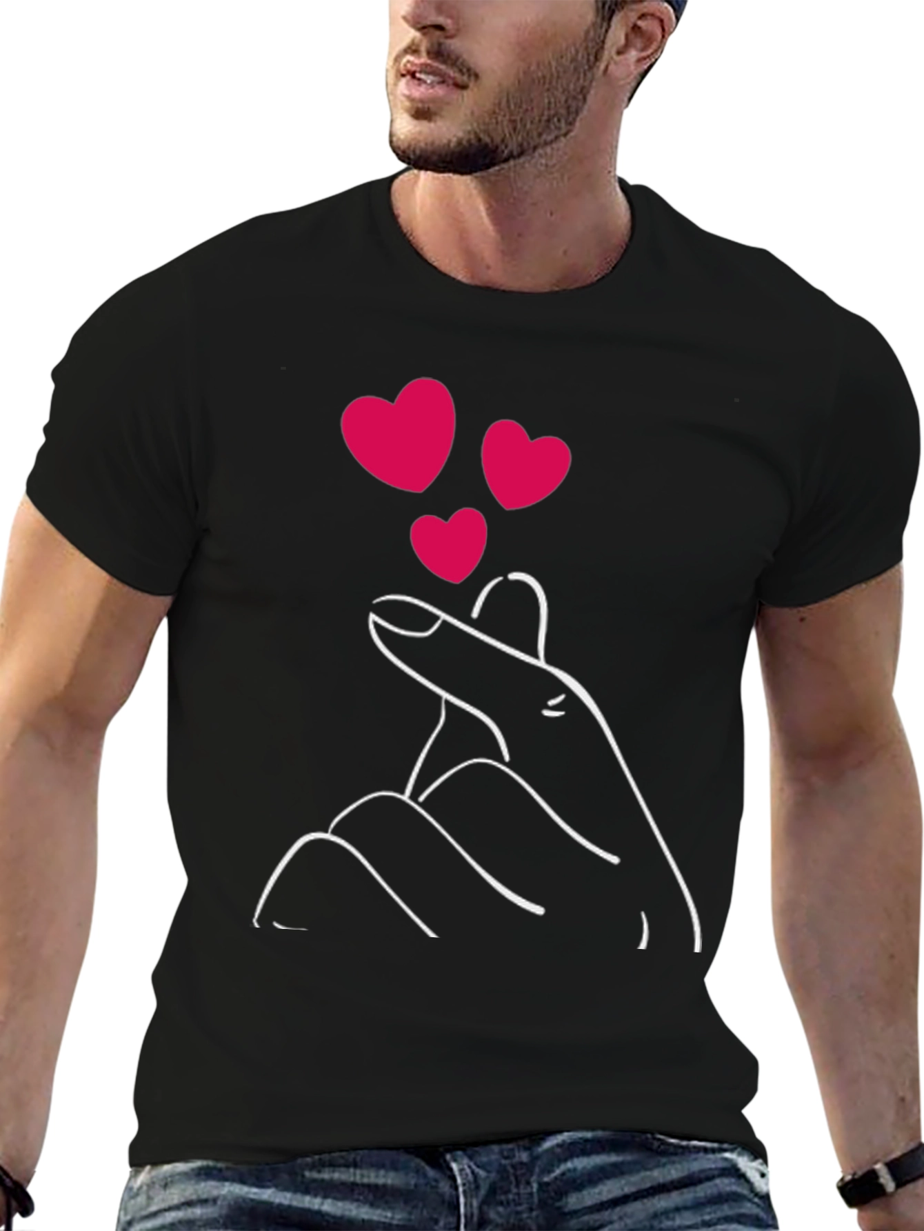 Heart Sign T-Shirt - Express Your Love!