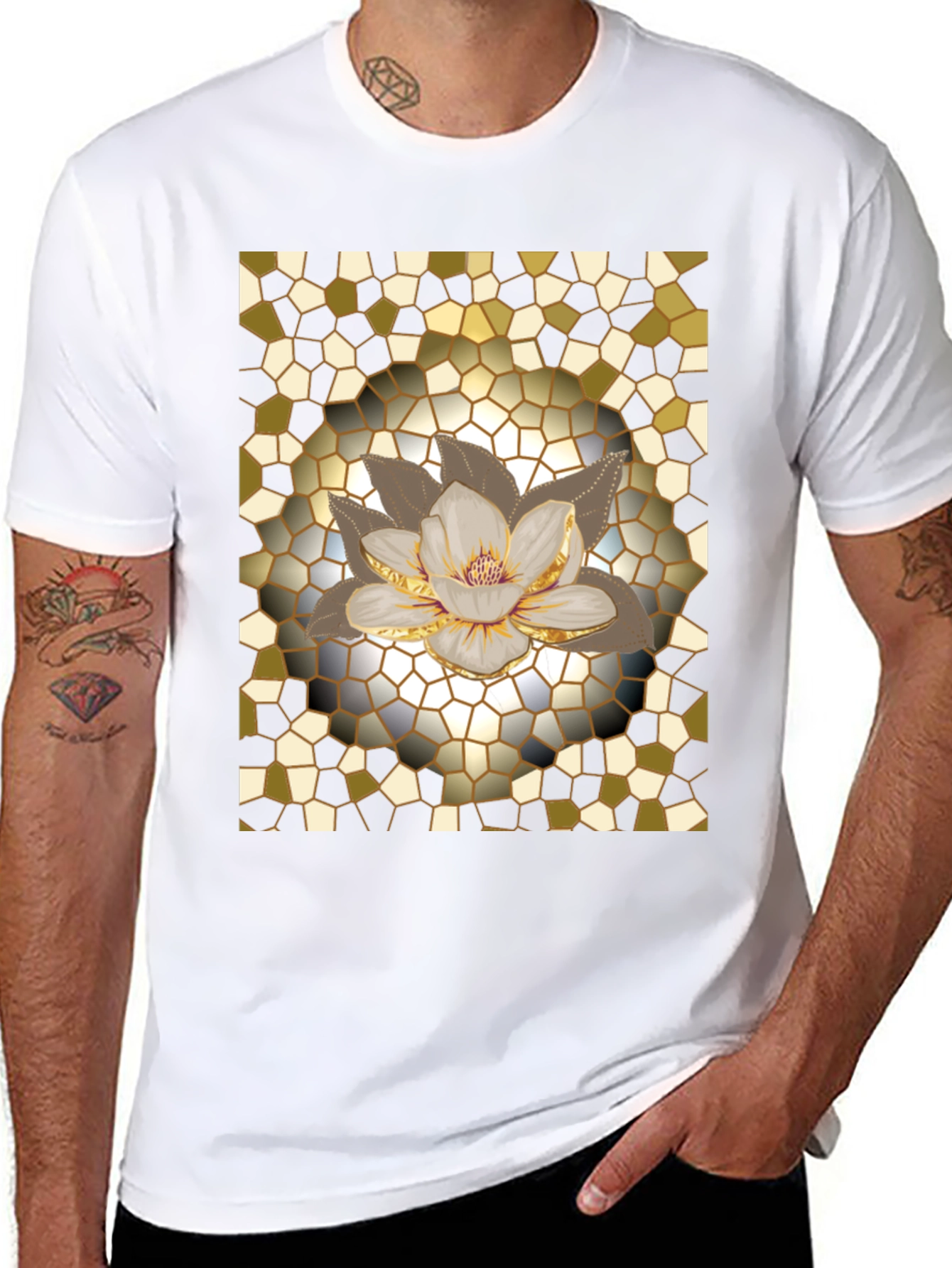 Floral Mosaic Tee