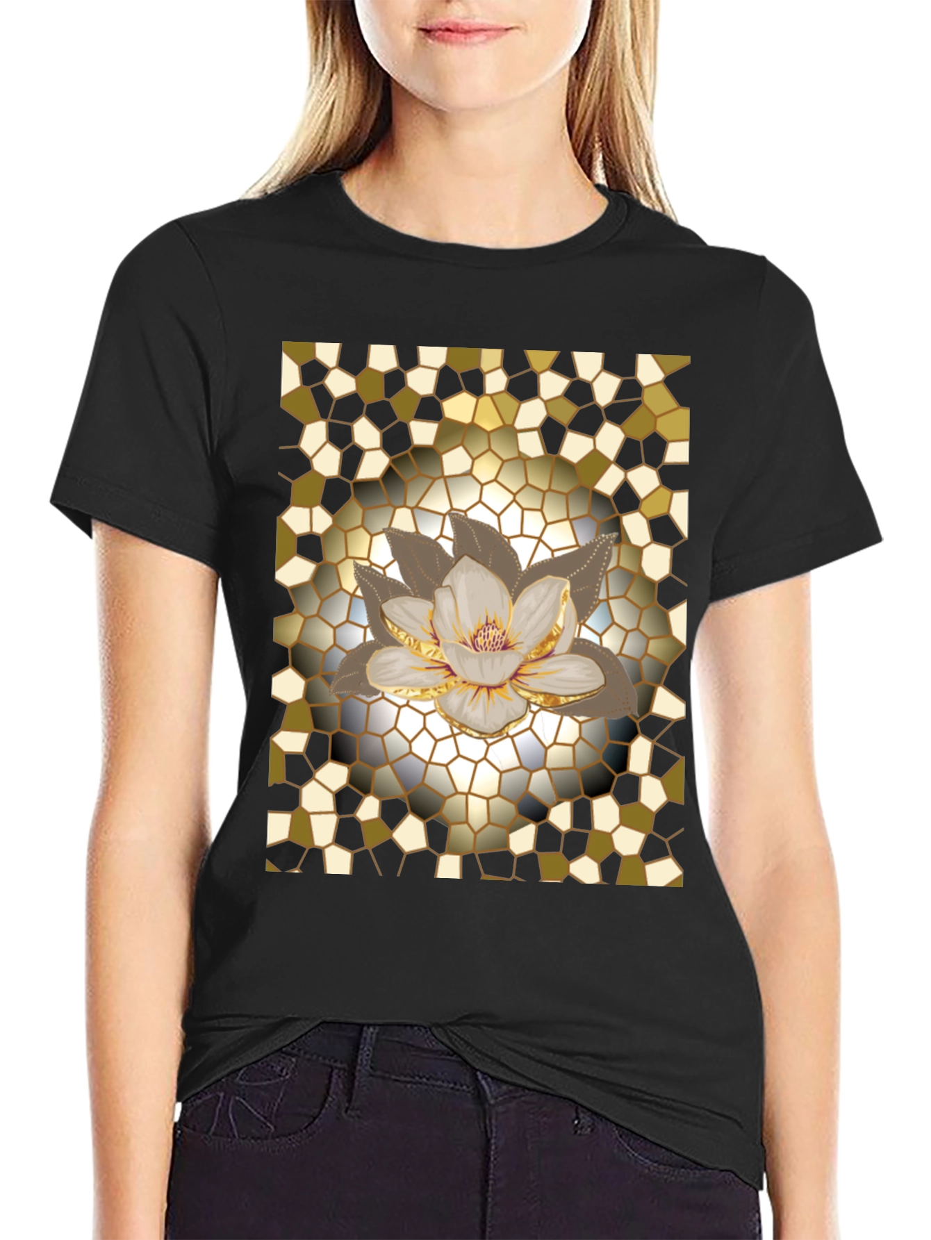 Floral Mosaic Tee
